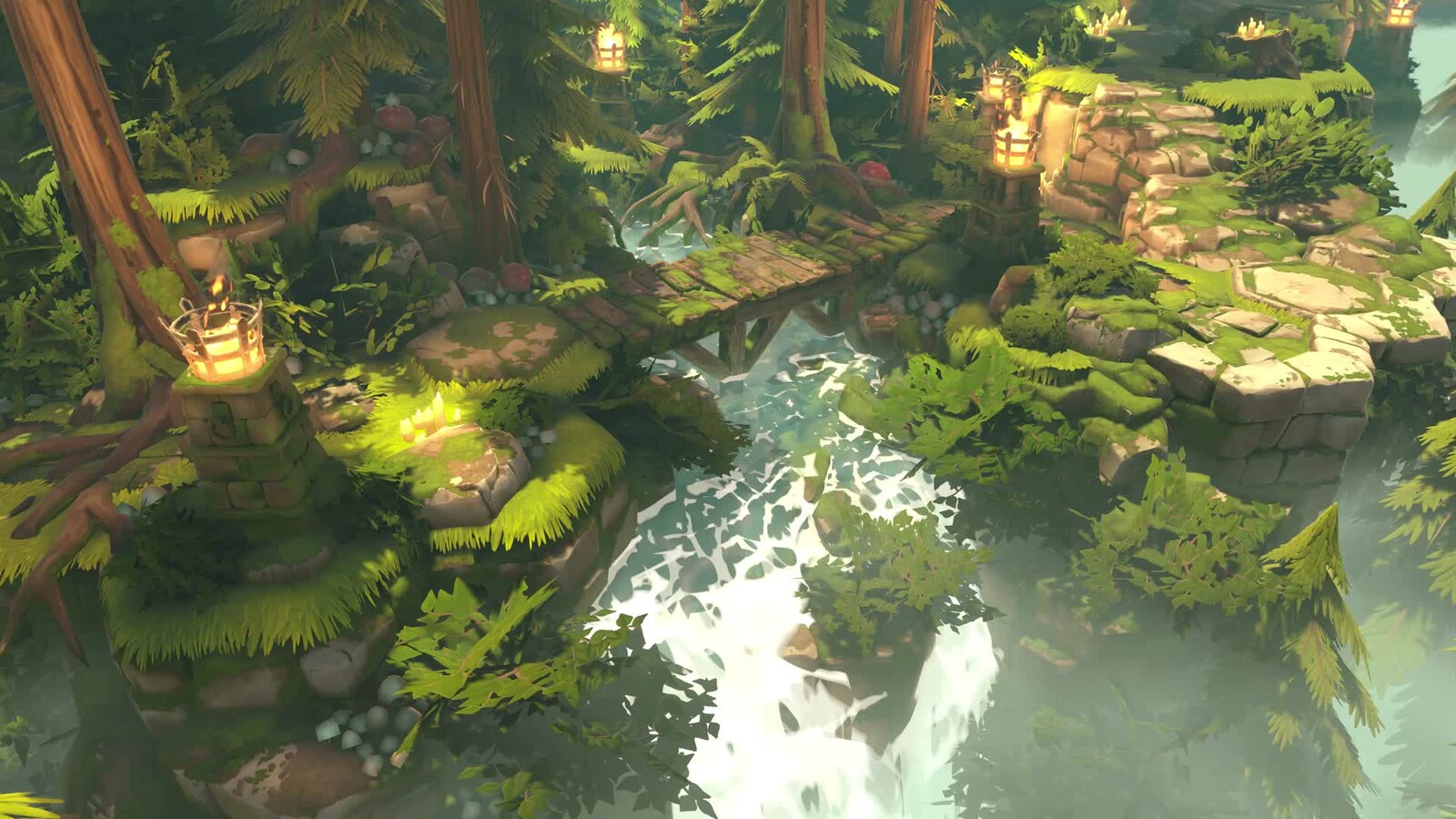 Stylized Water Shader for Unity - HexTile: Nature Pack