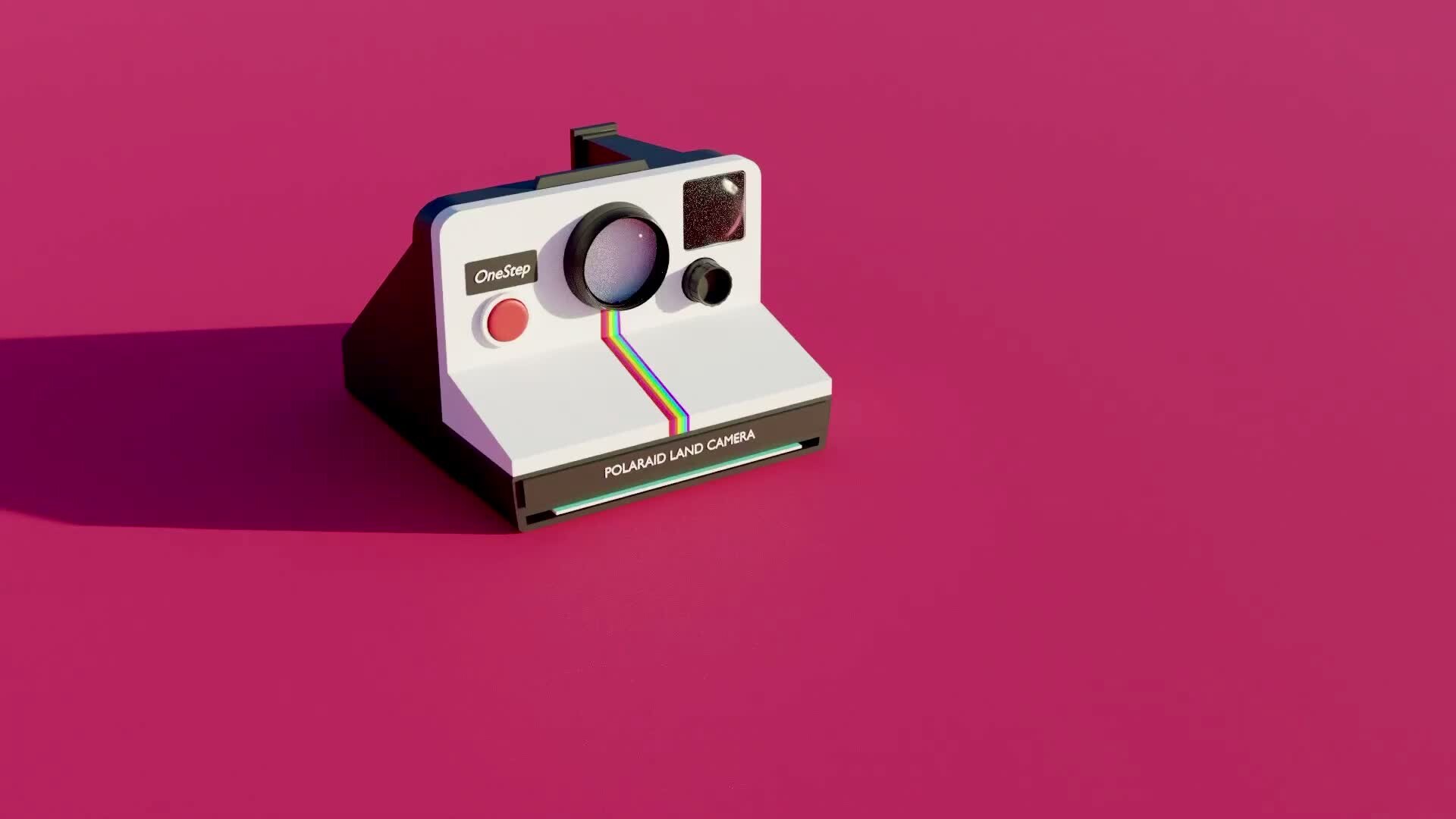 ArtStation - Polaroid Camera Modelling-Animation