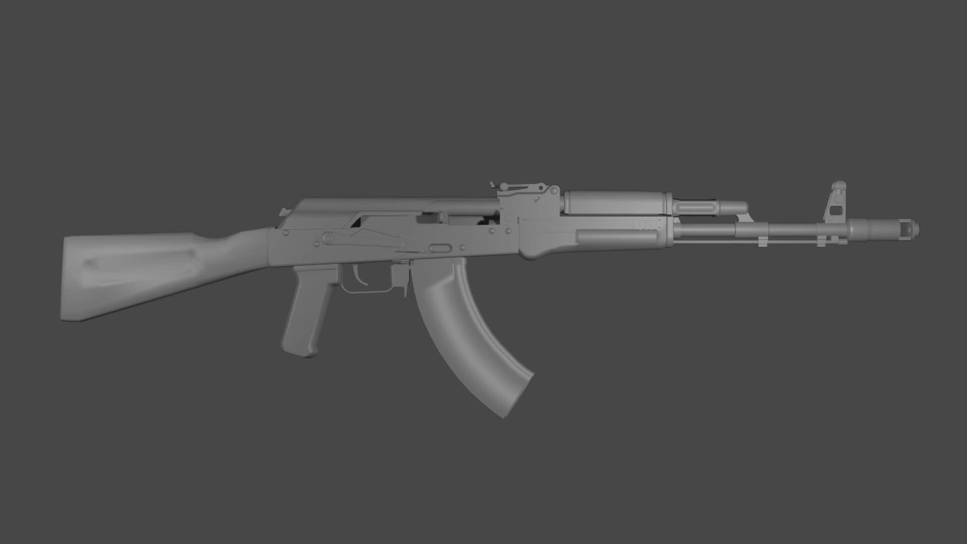 ArtStation - akm 3d model