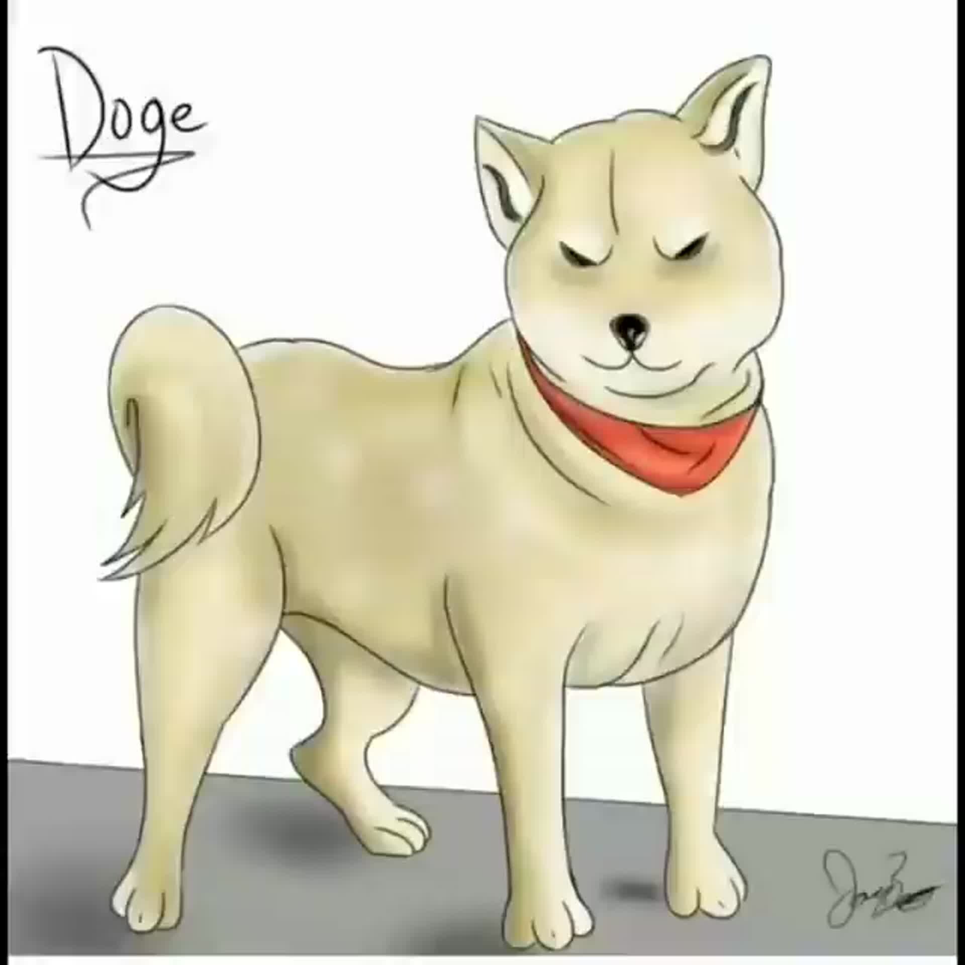 ArtStation - Shiba Inu Digital Time-Lapse