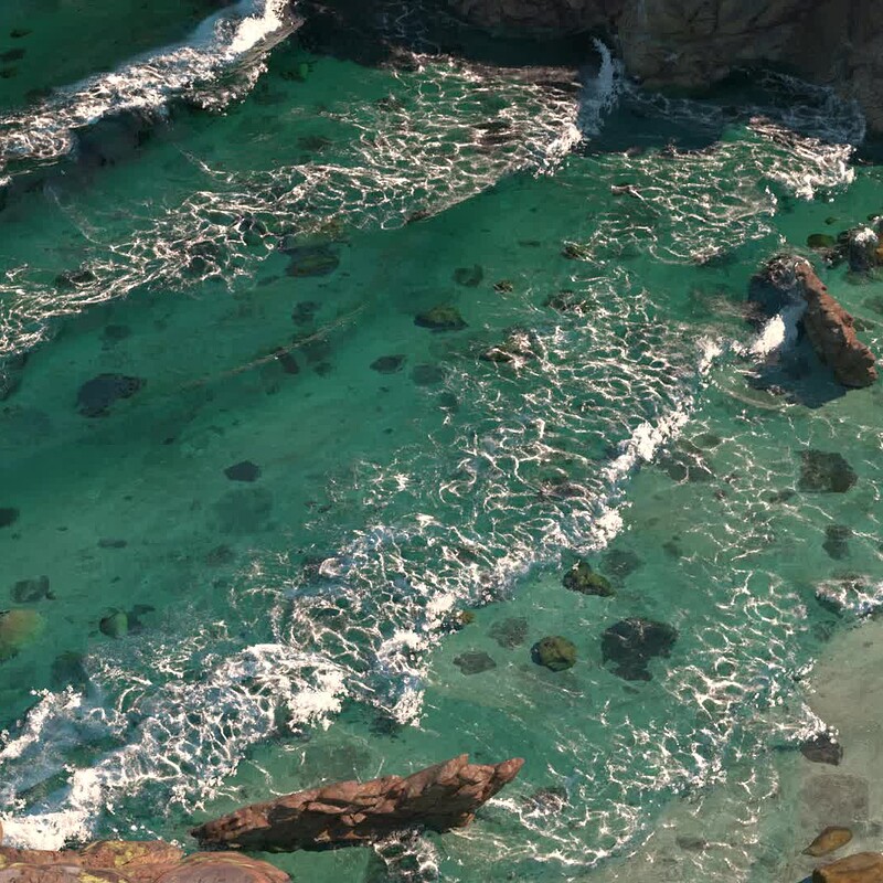 Water FX: Beach Scene