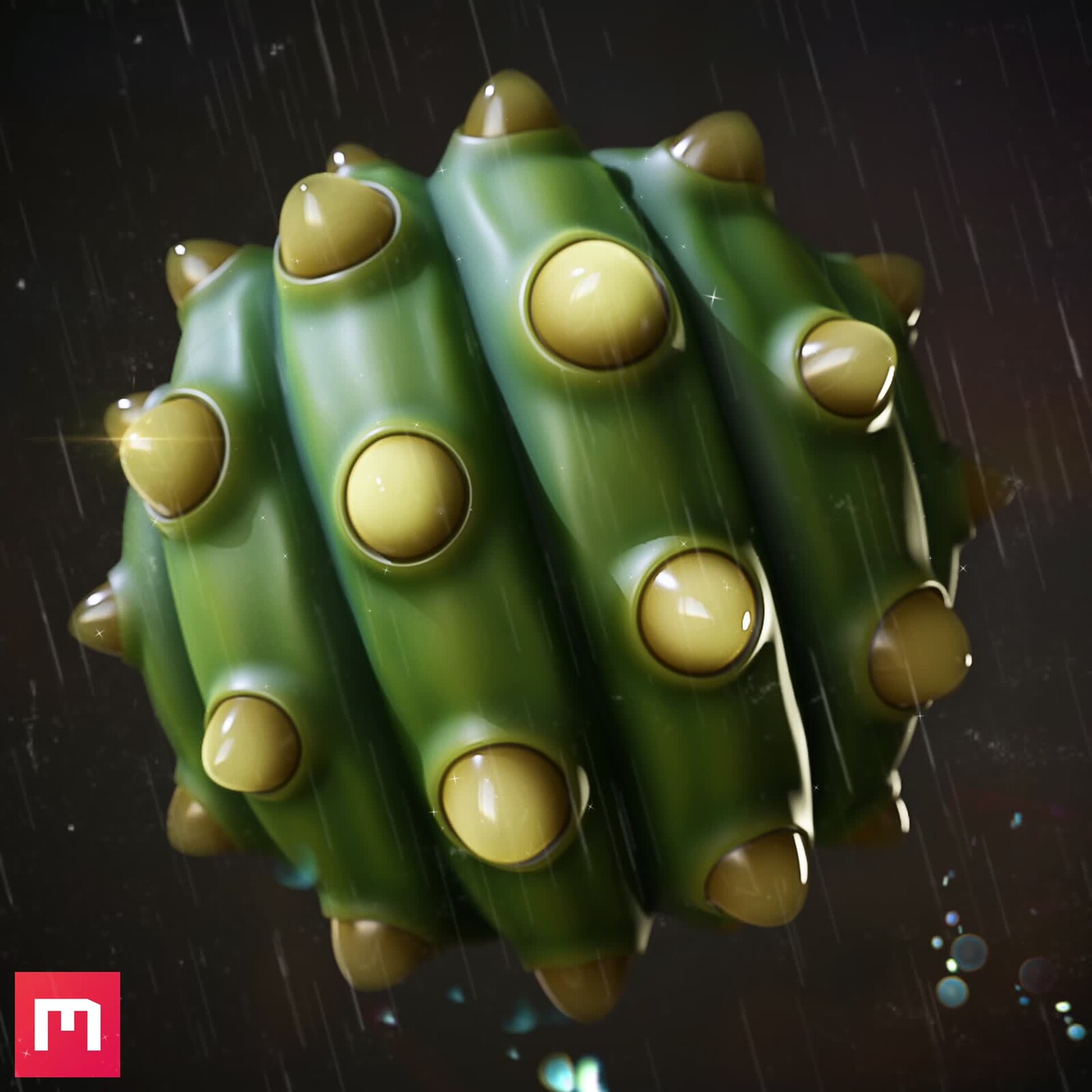 Stylized Cactus Procedural Material