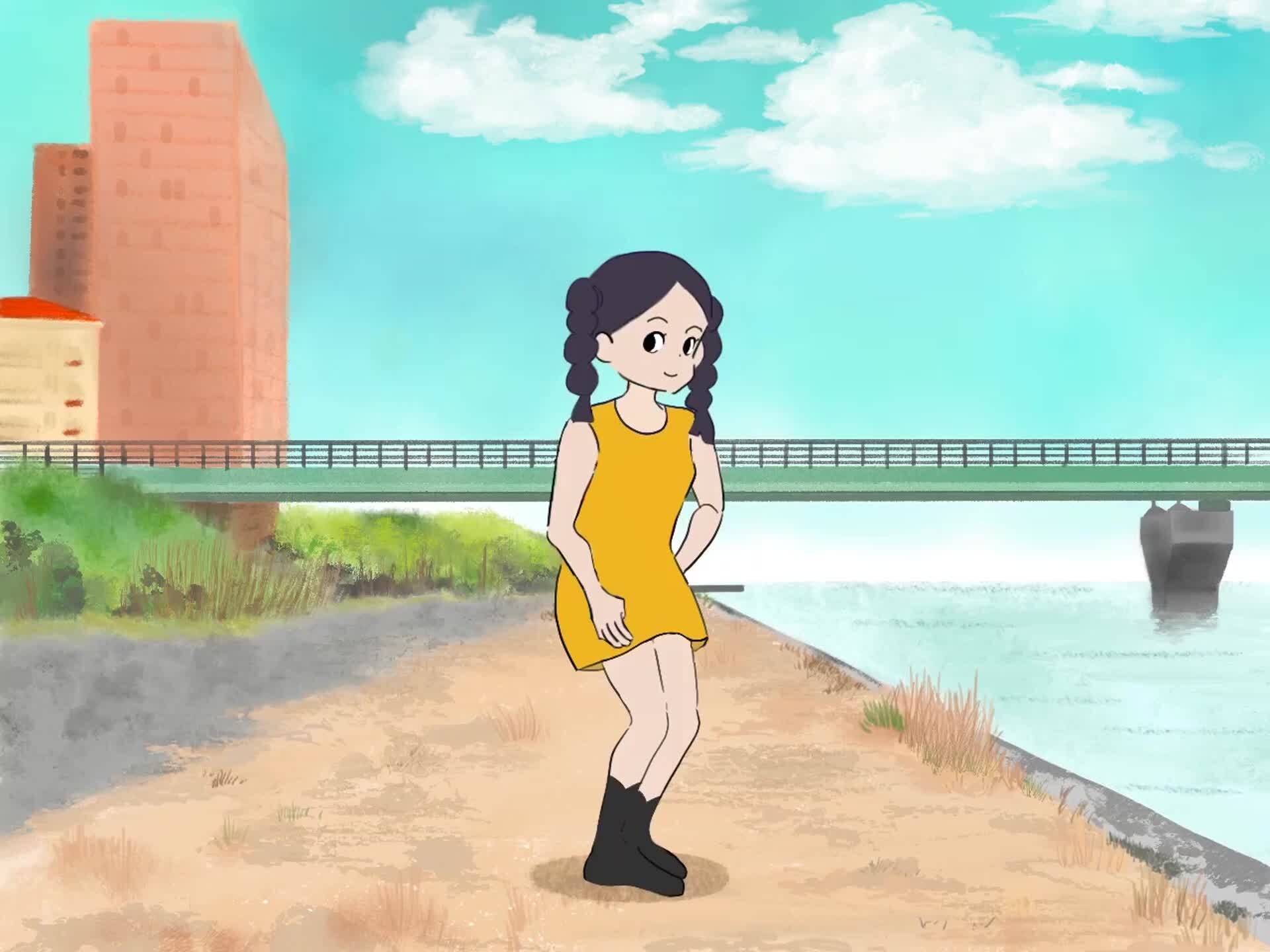 Hsin Ping, Chou 2D Animation パプリカ Paprika Dance