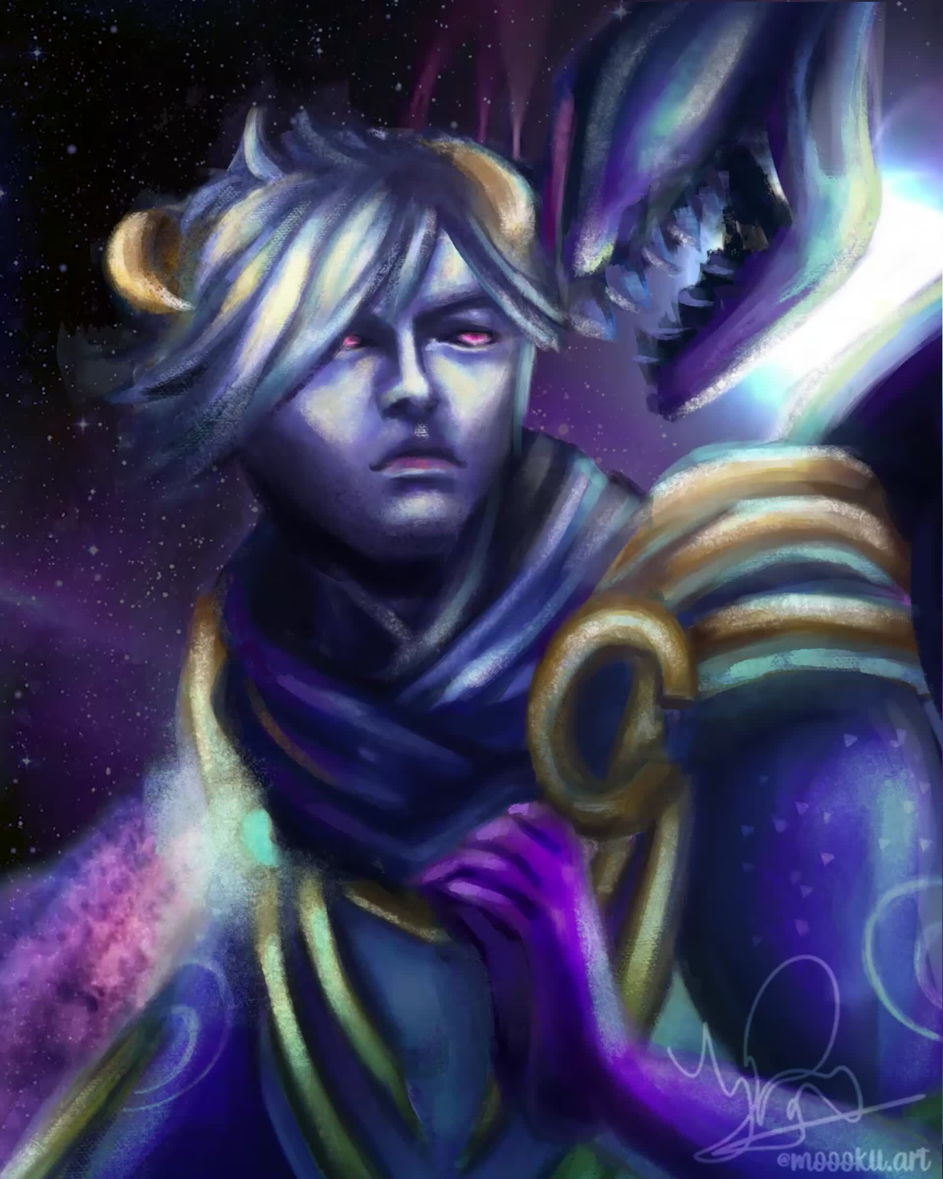 ArtStation Fanart Cosmic Hunter Varus