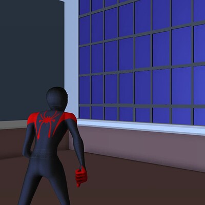 Spiderman (Miles Morales) Animation - Rough