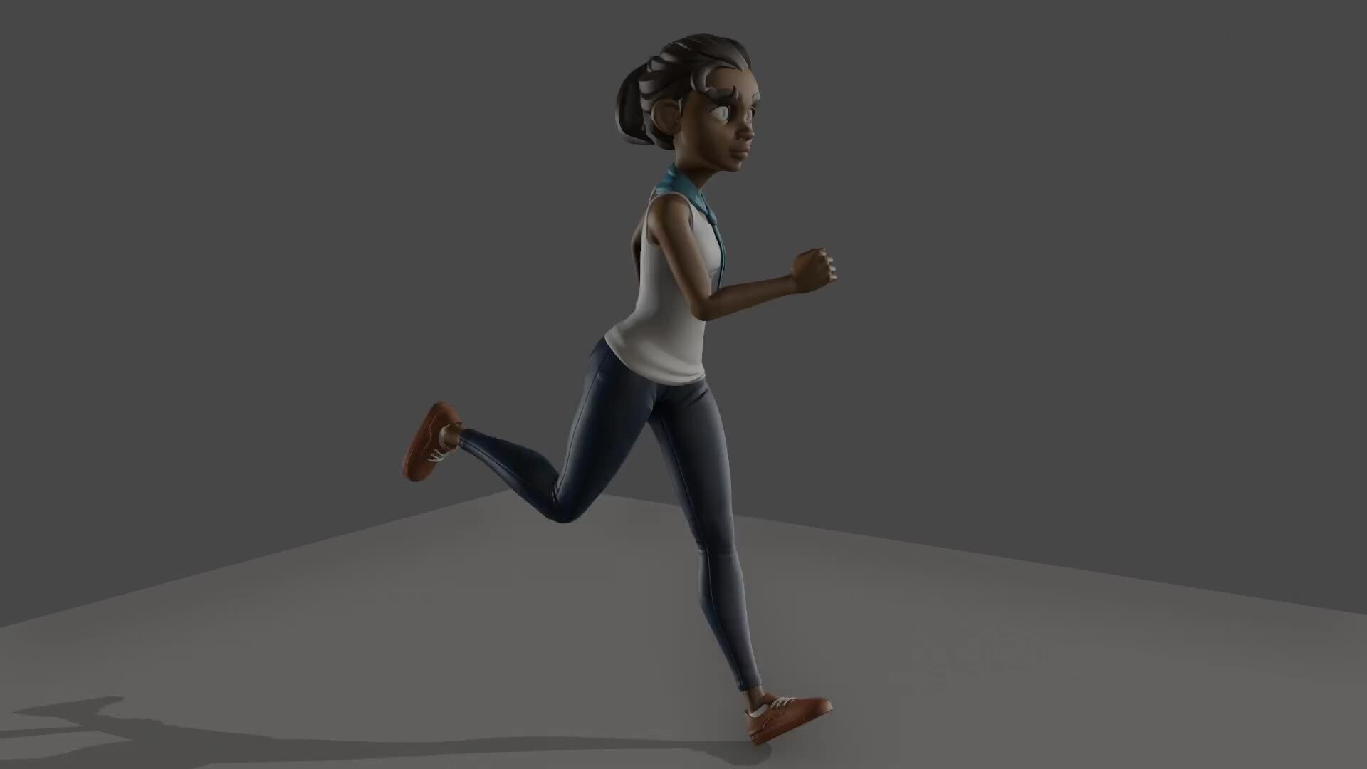 ArtStation - run animation