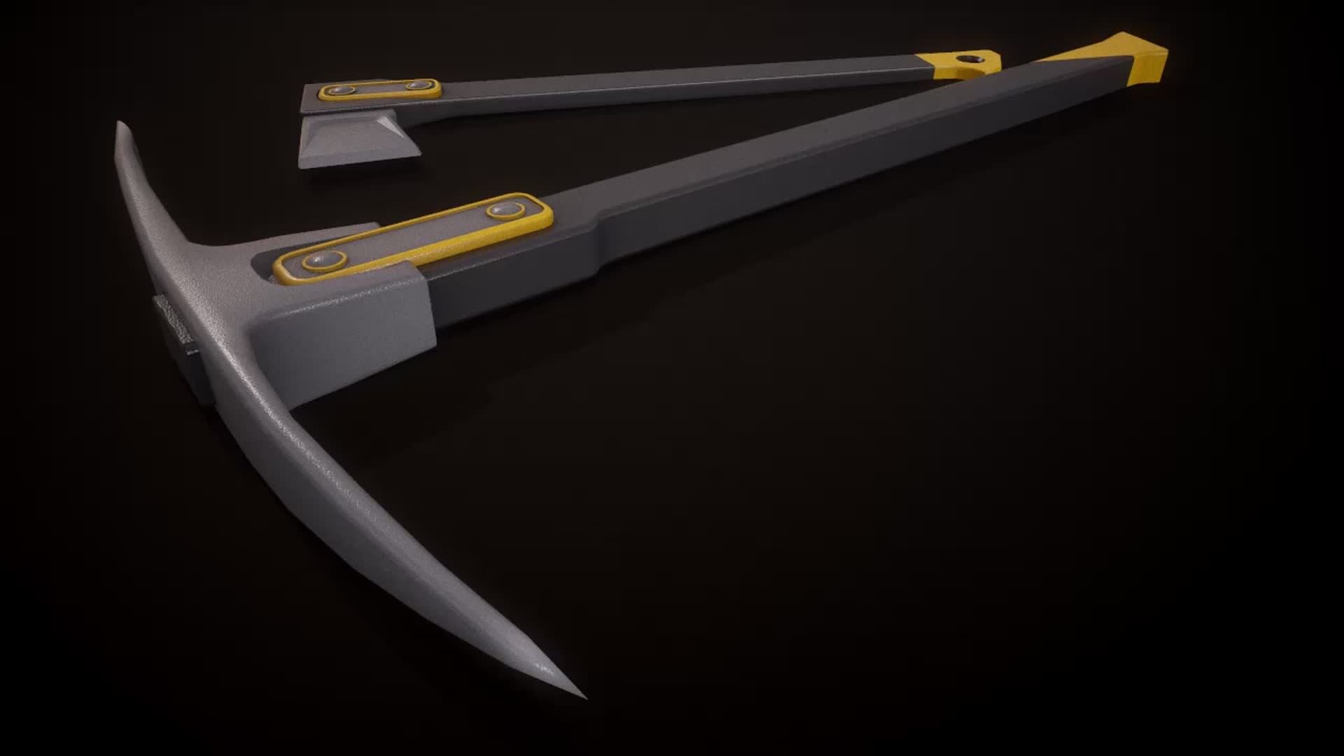 ArtStation - Modern axe and pickaxe