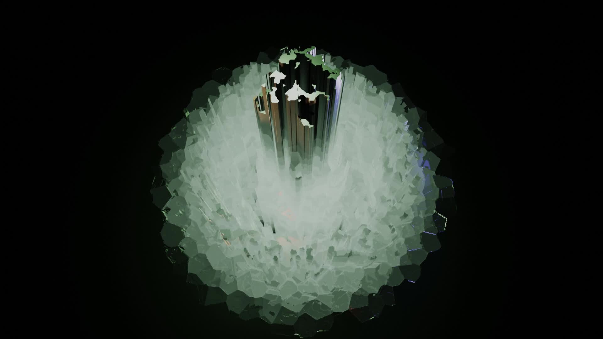 ArtStation Rising Pillars (loop)