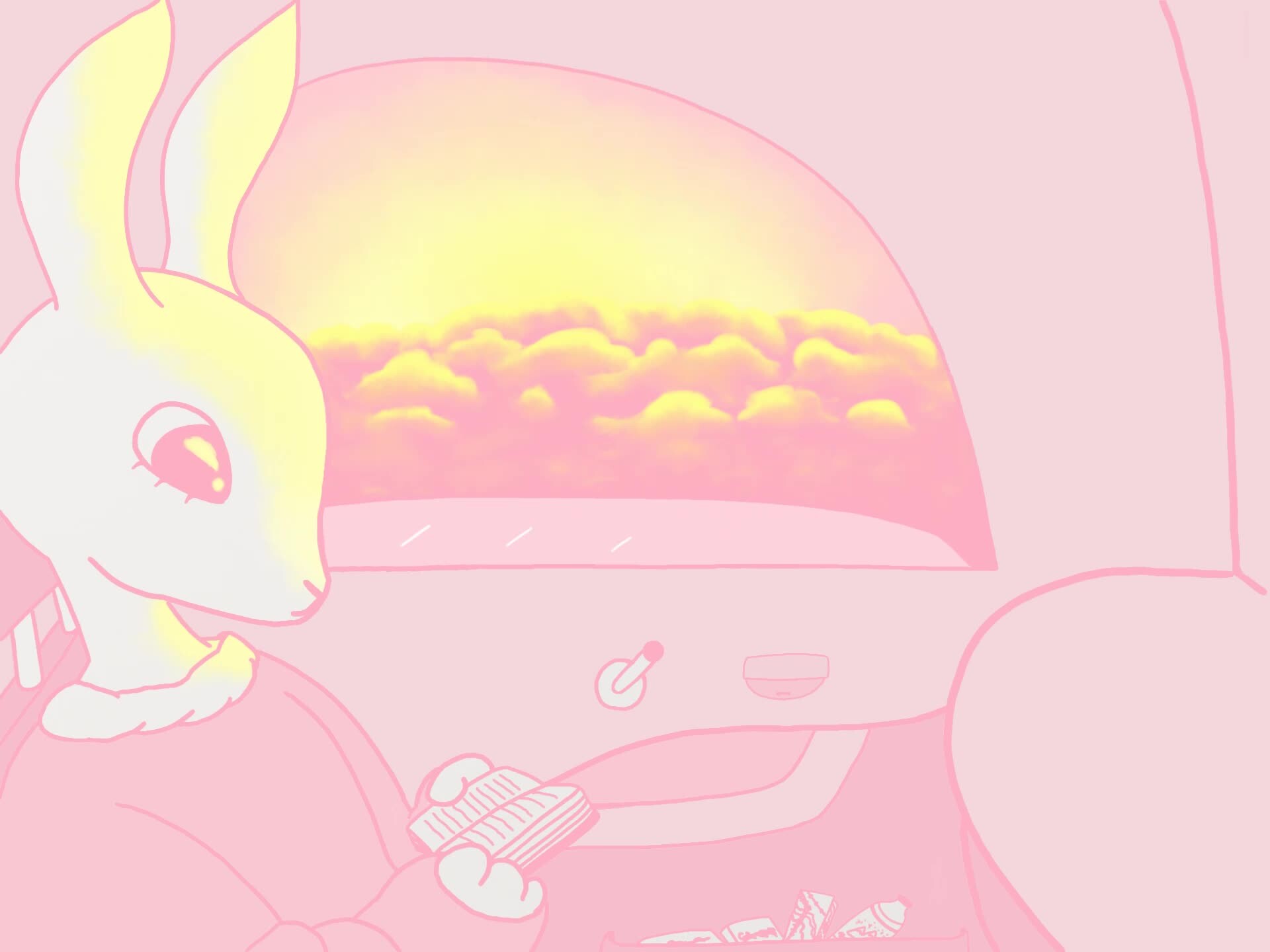 Artstation Bunny Car Ride Animation
