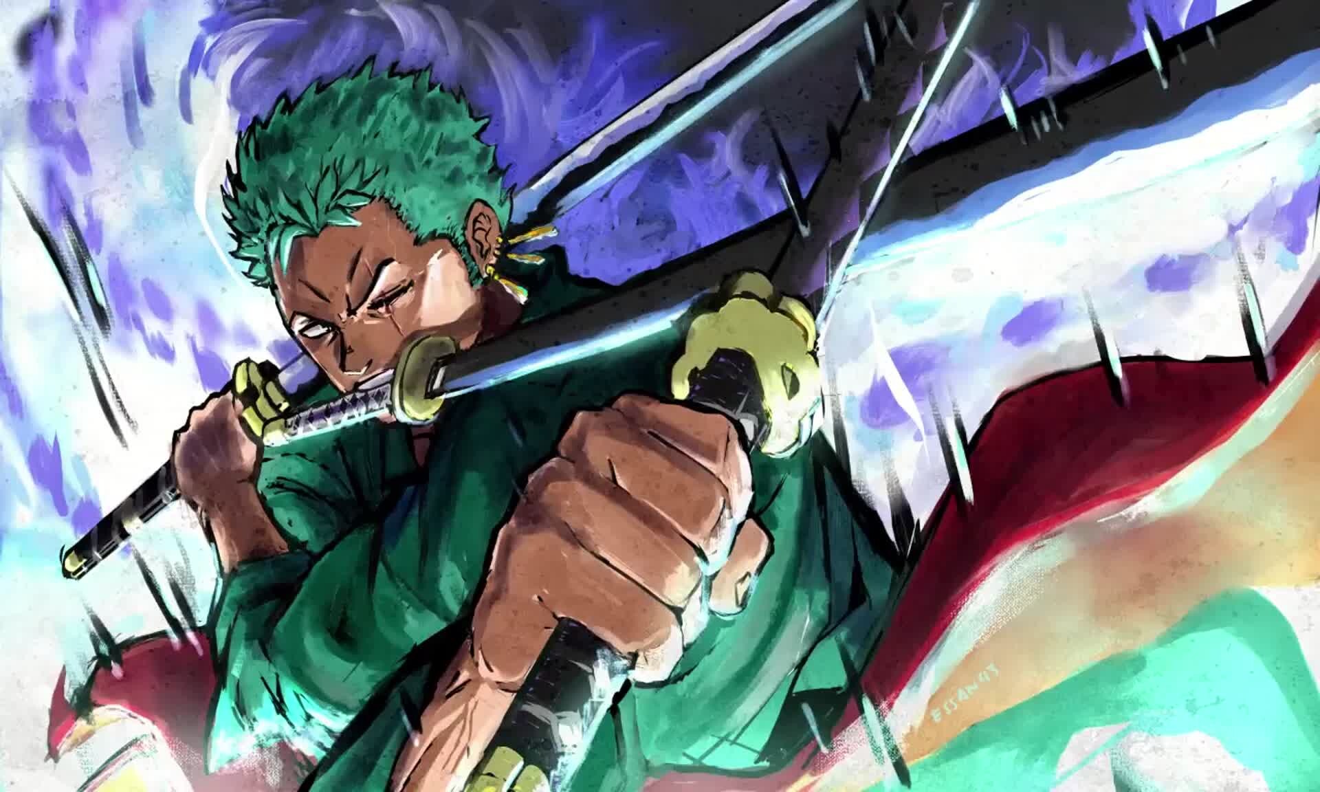 ArtStation - Roronoa Zoro Fanart