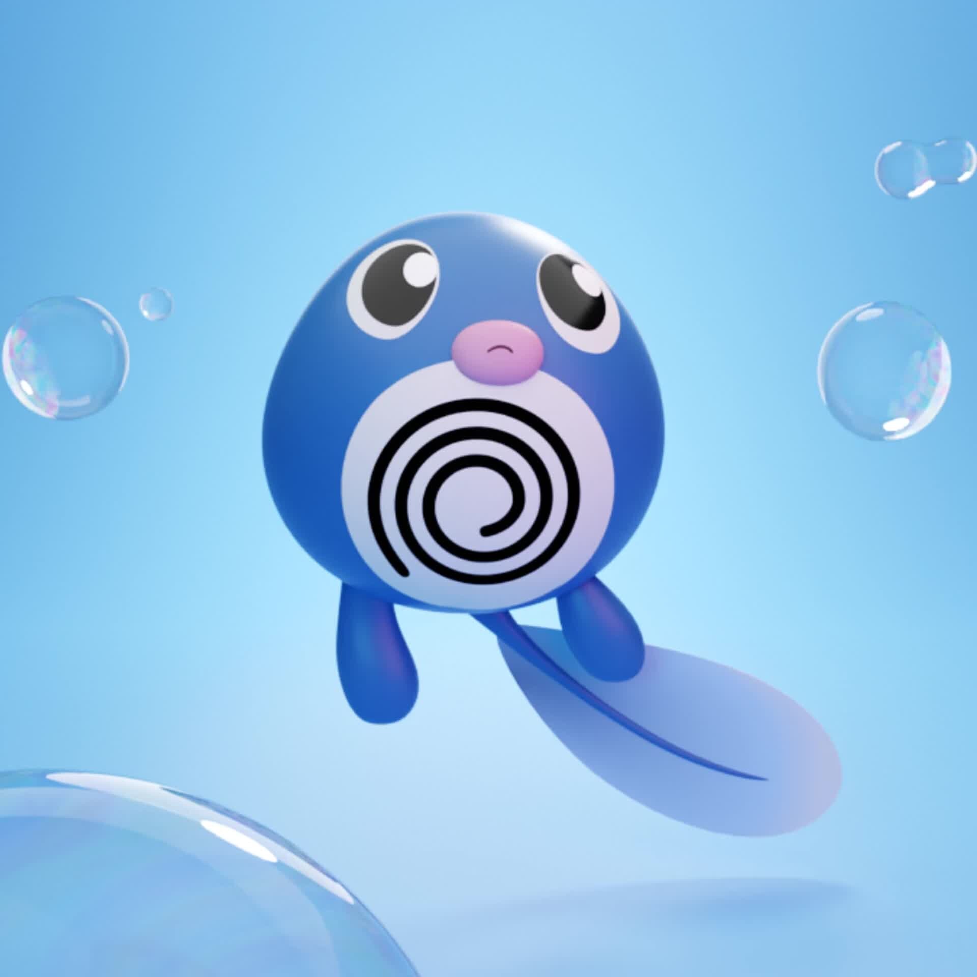 ArtStation - Poliwag Floating