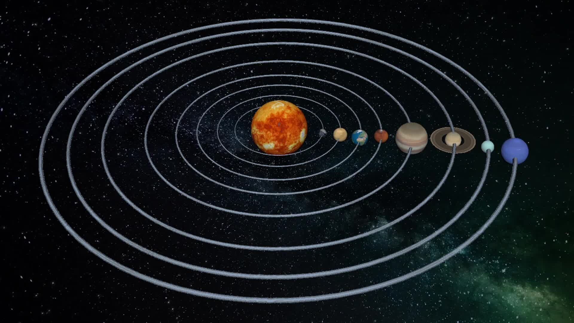 ArtStation - Rigging and Animation of Solar System
