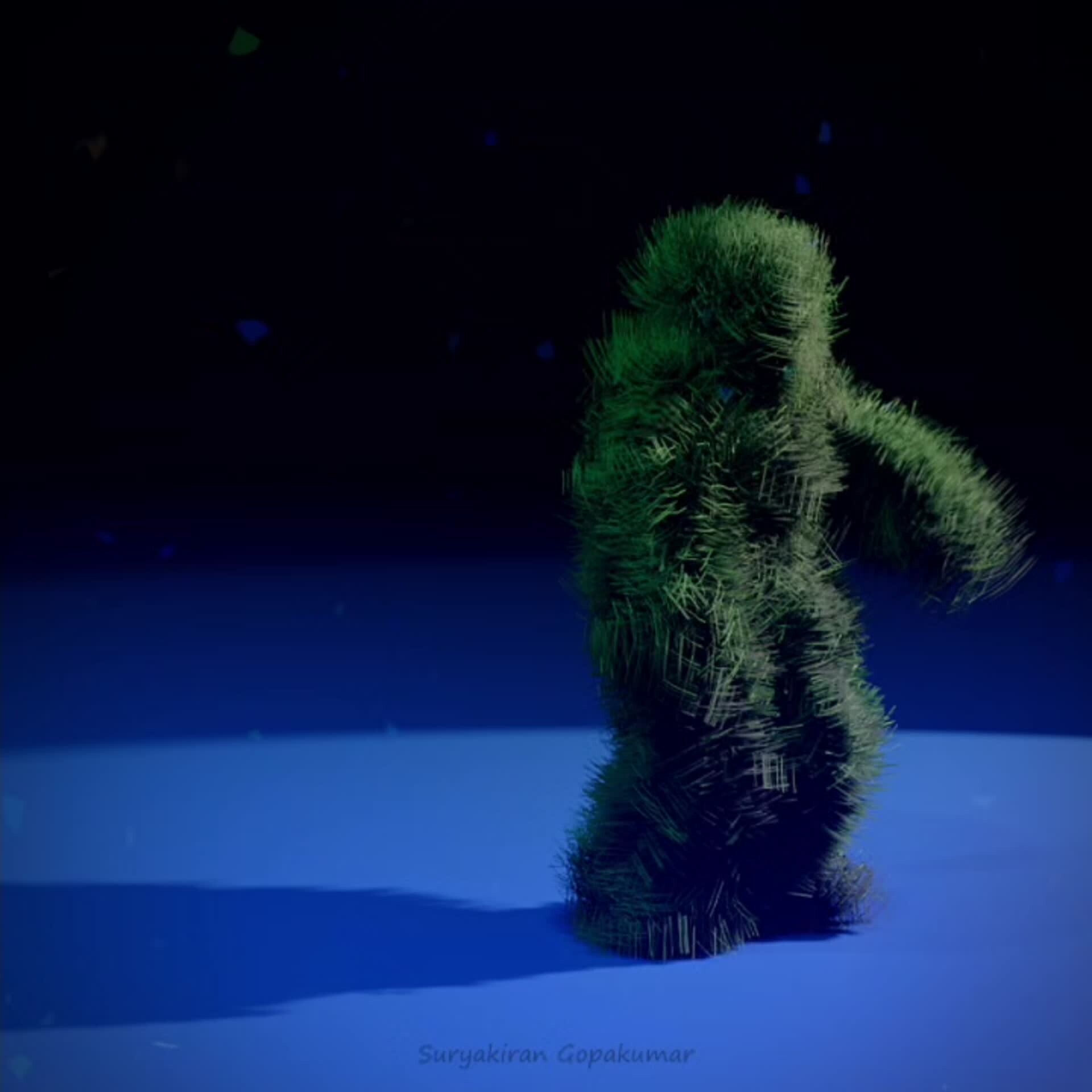 ArtStation Alors on danse blender fur animation