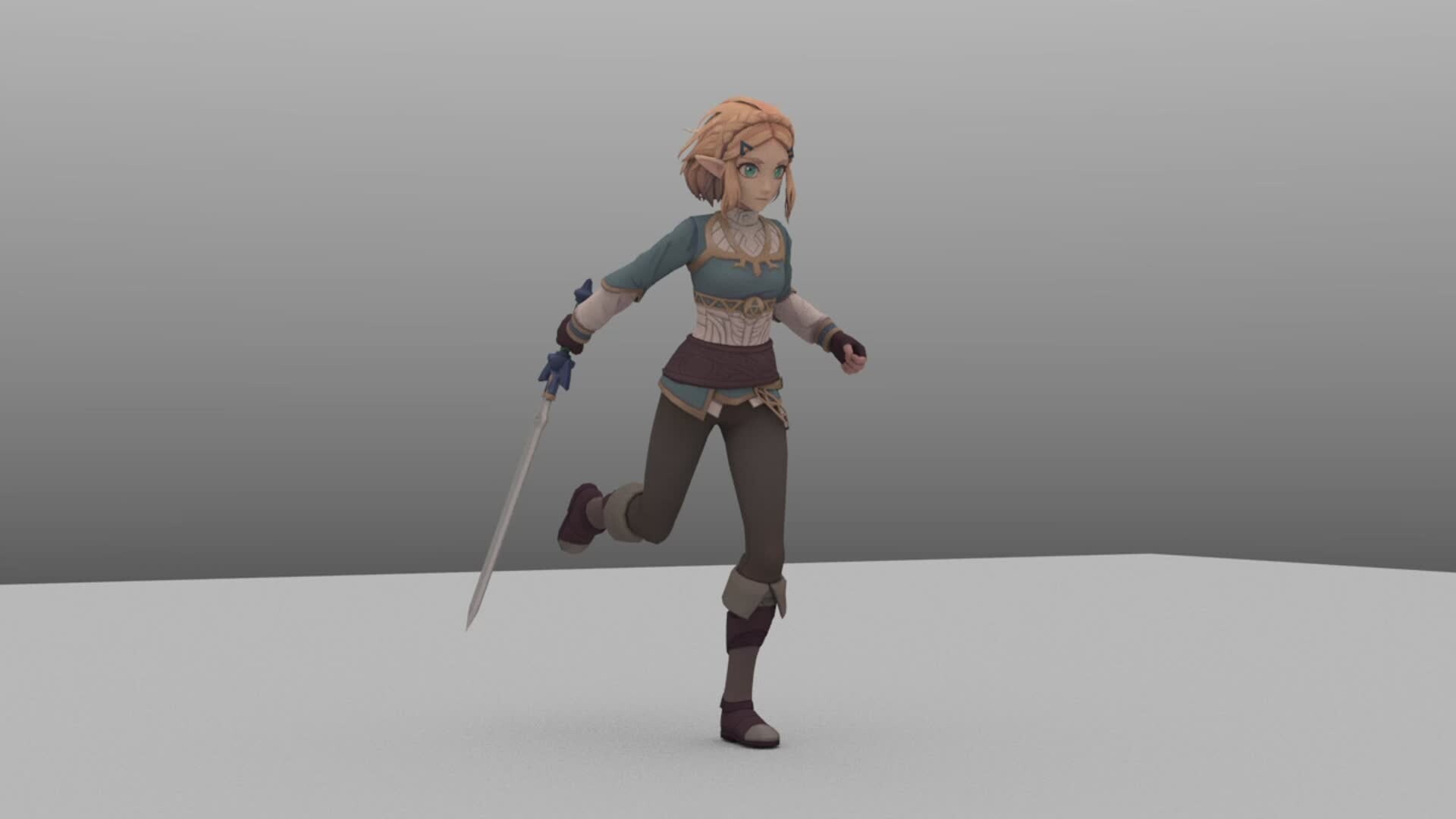 Fran Niap - Game Animation Cycle