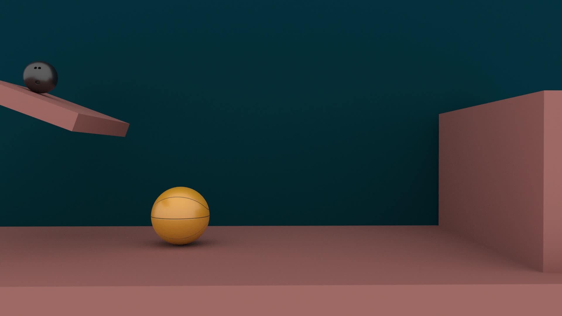 ArtStation Heavy and Light Ball Animation