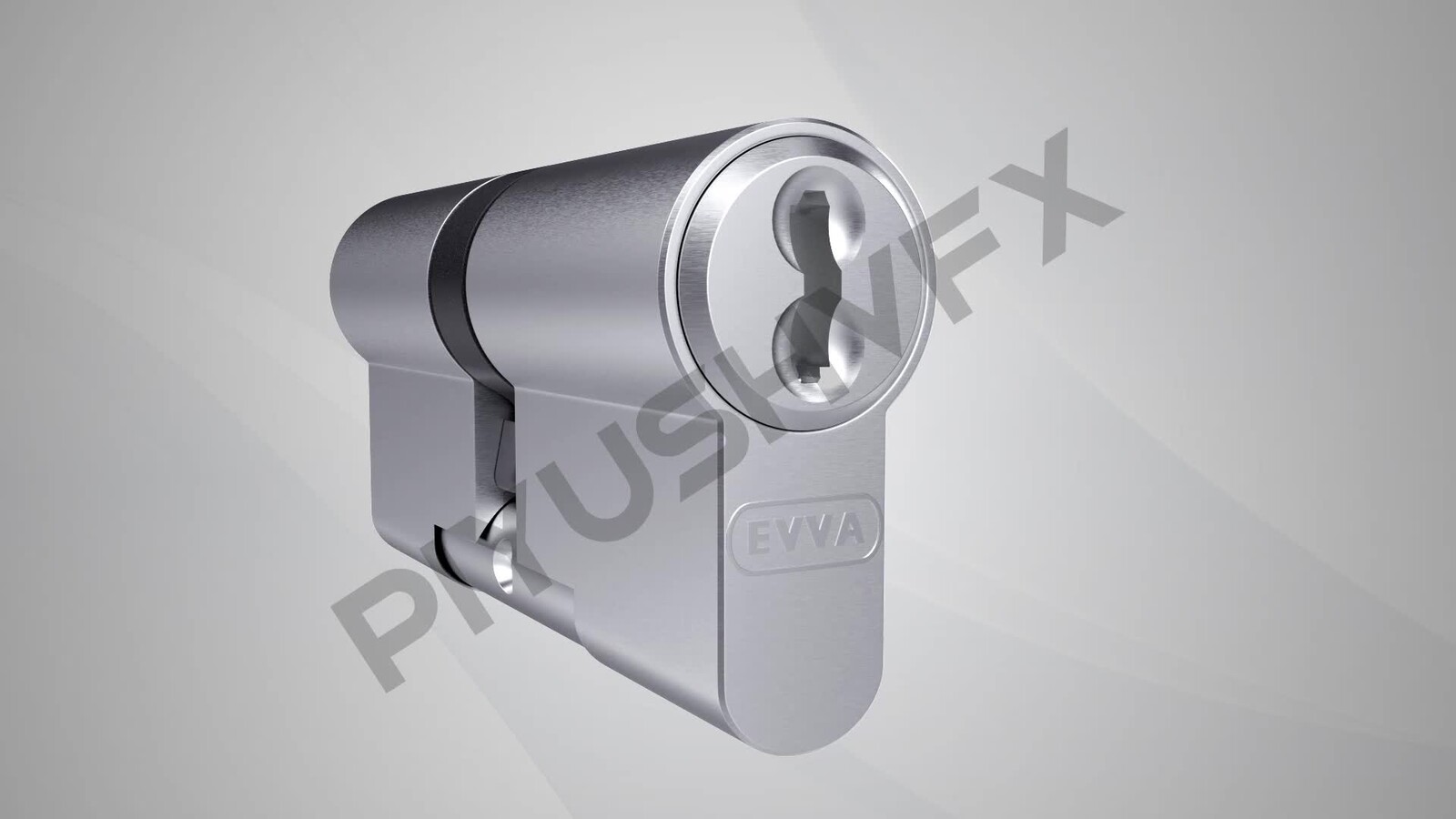 3D key lock animation