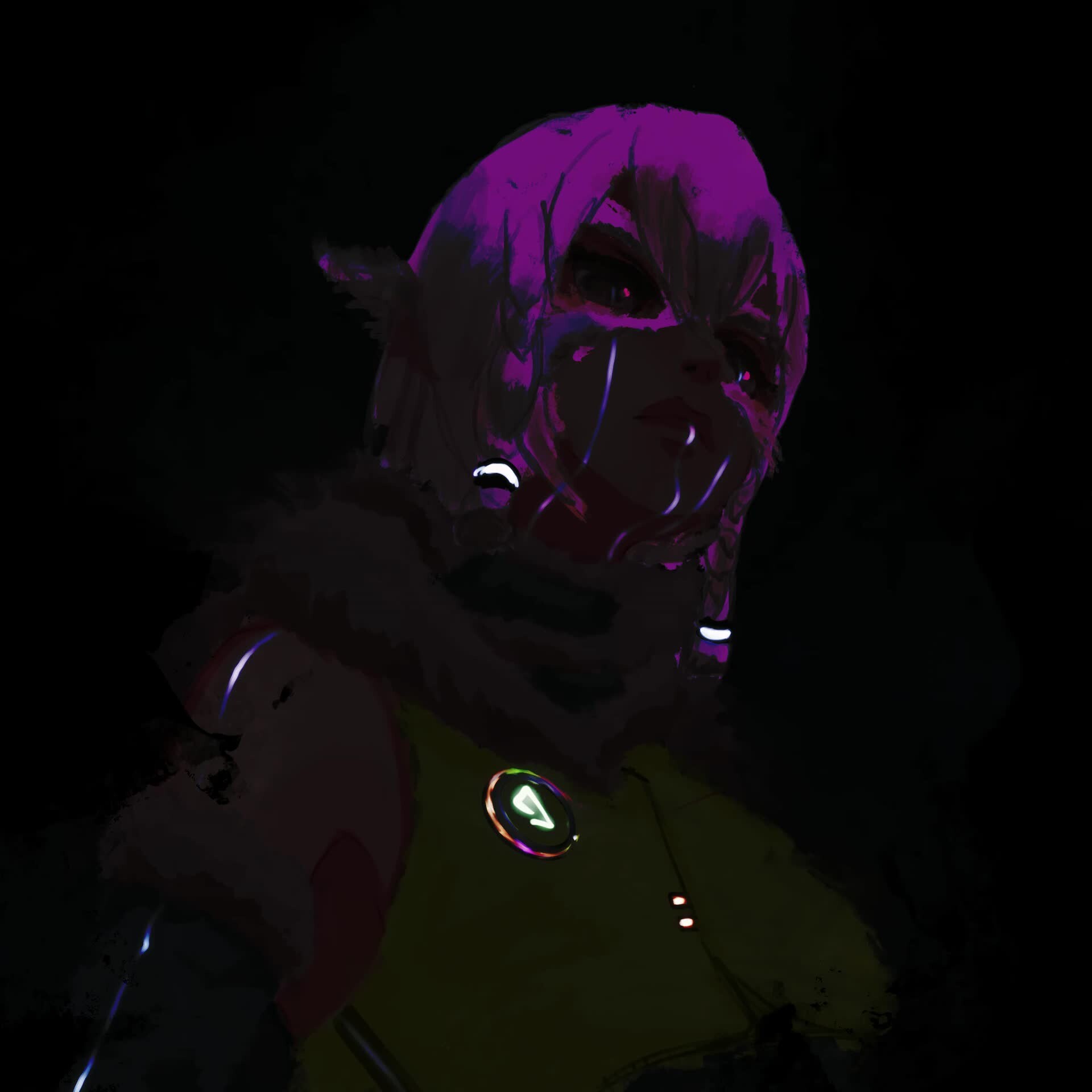 ArtStation Zov'ha Light Up Animation