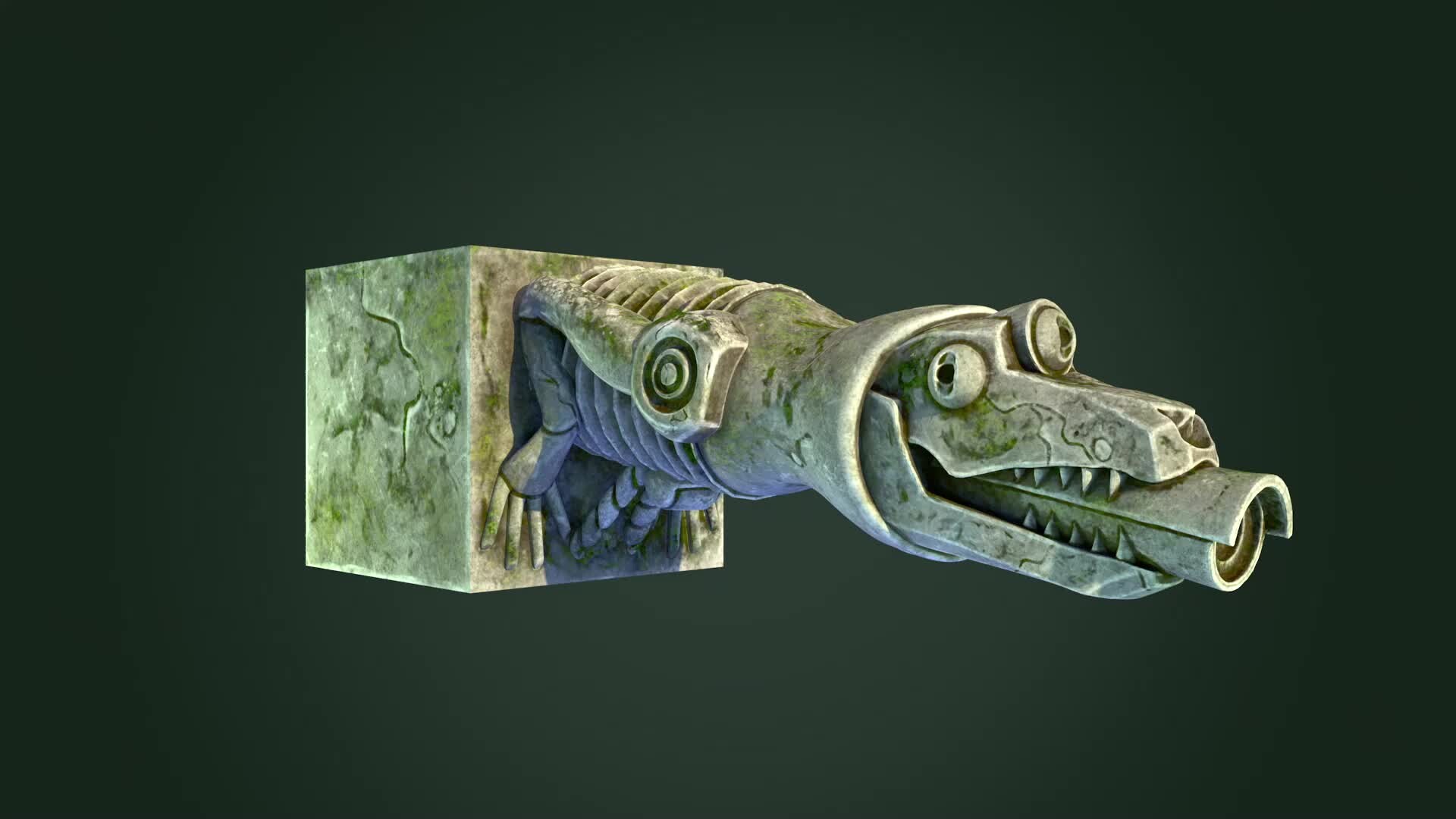 ArtStation Argos gargoyle