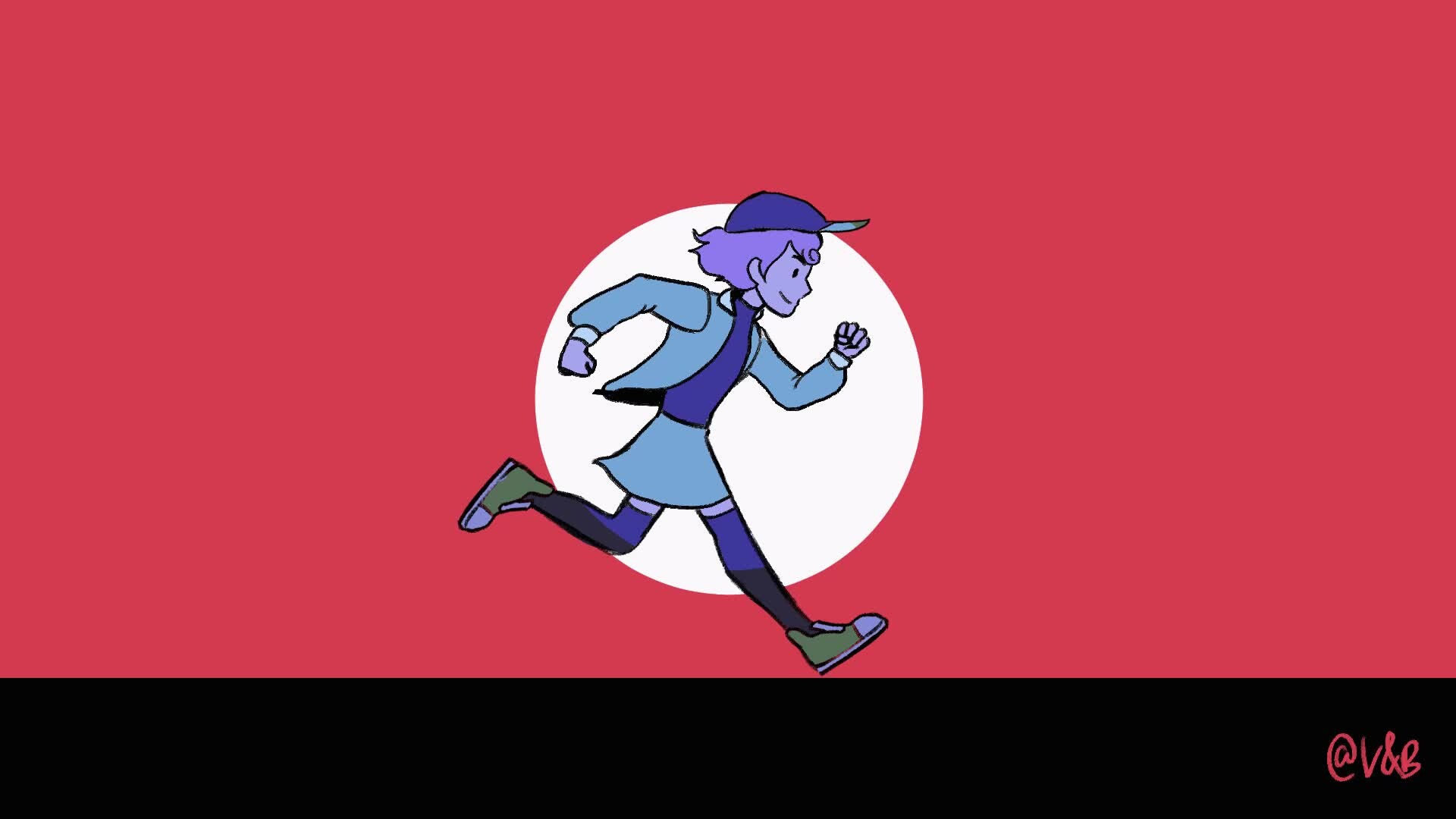 ArtStation Running animation practice