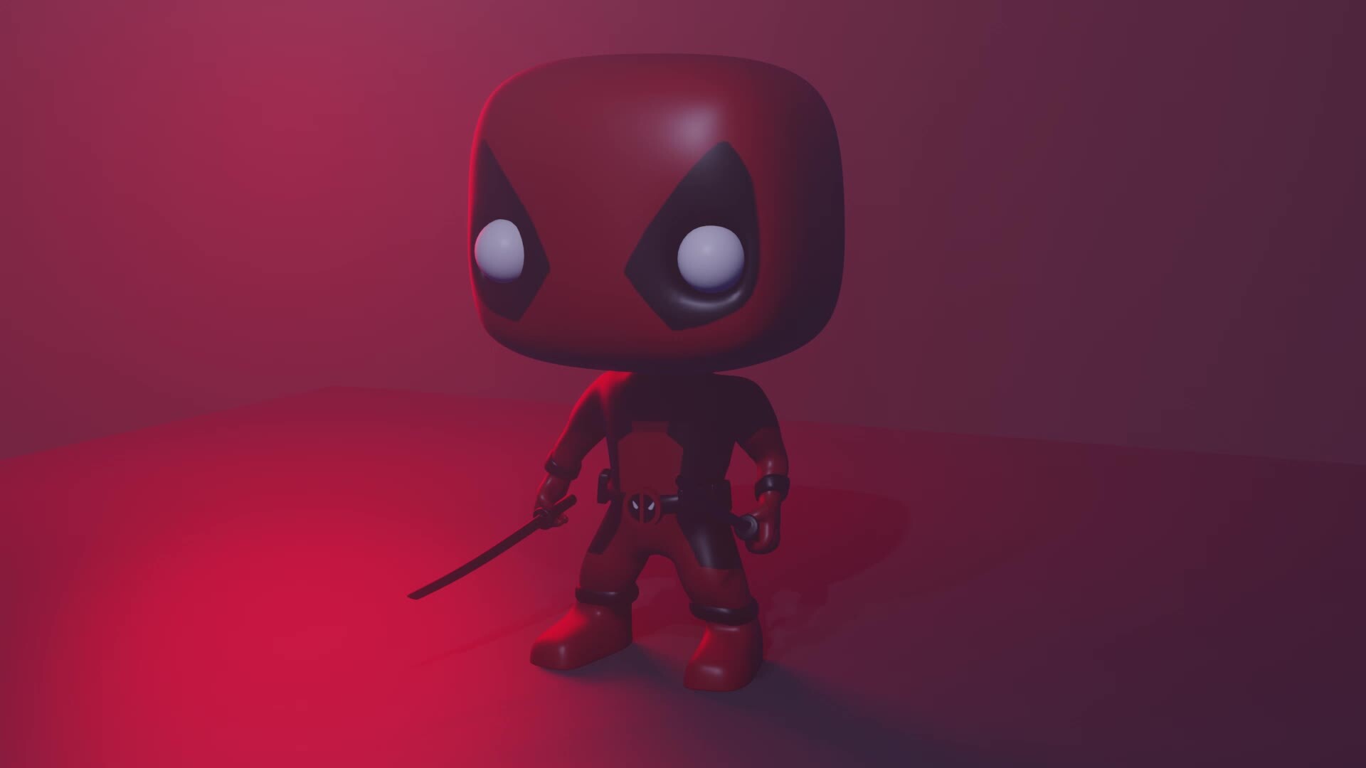 ArtStation - Deadpool POP Figure