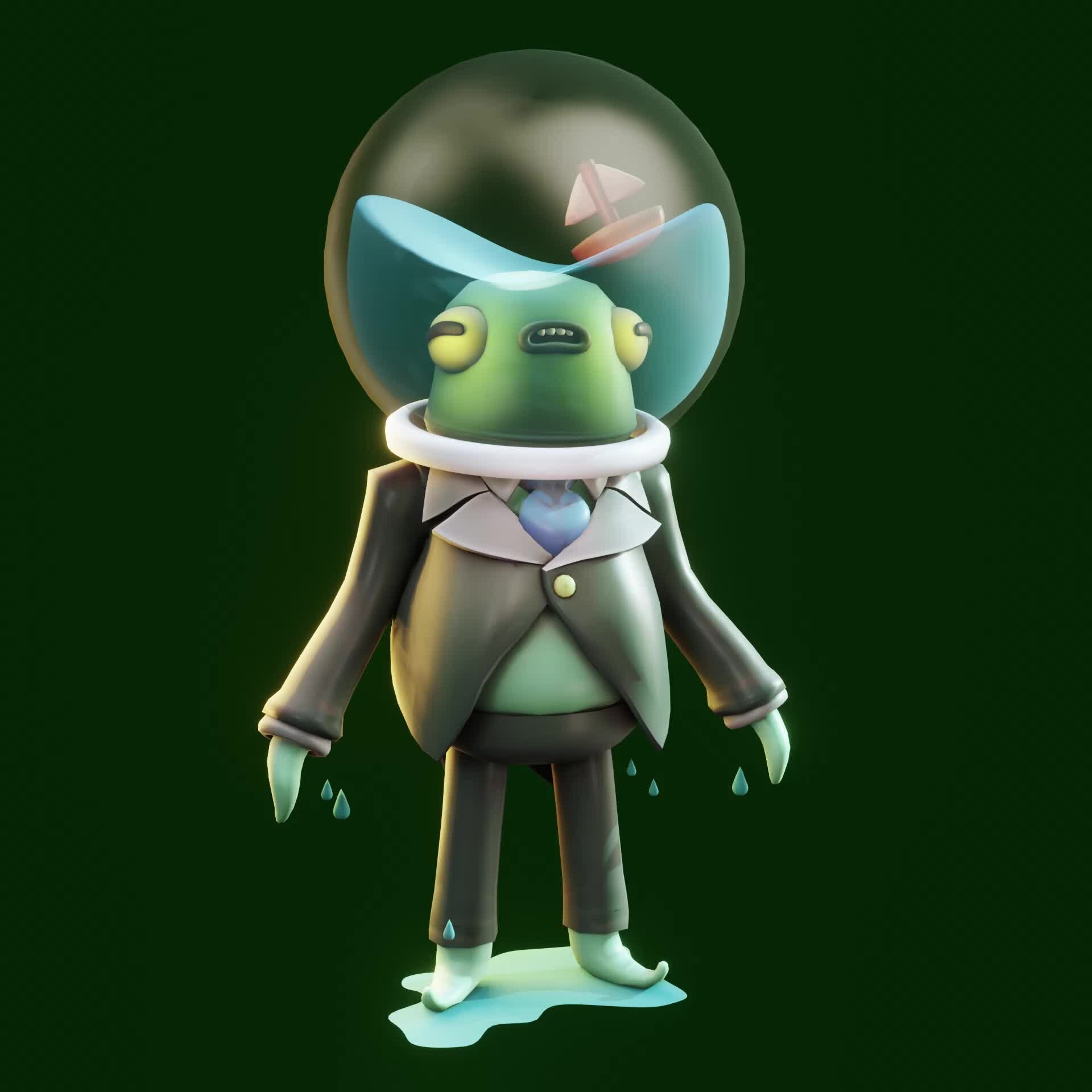 ArtStation Water Cooler Guy Gala