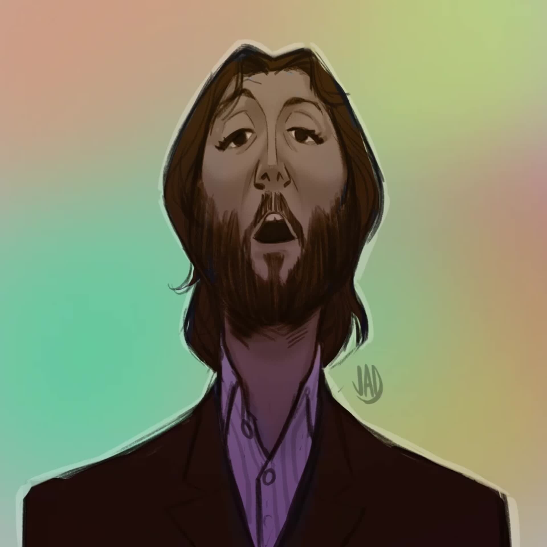 ArtStation - The Beatles-Get Back (fanatt)