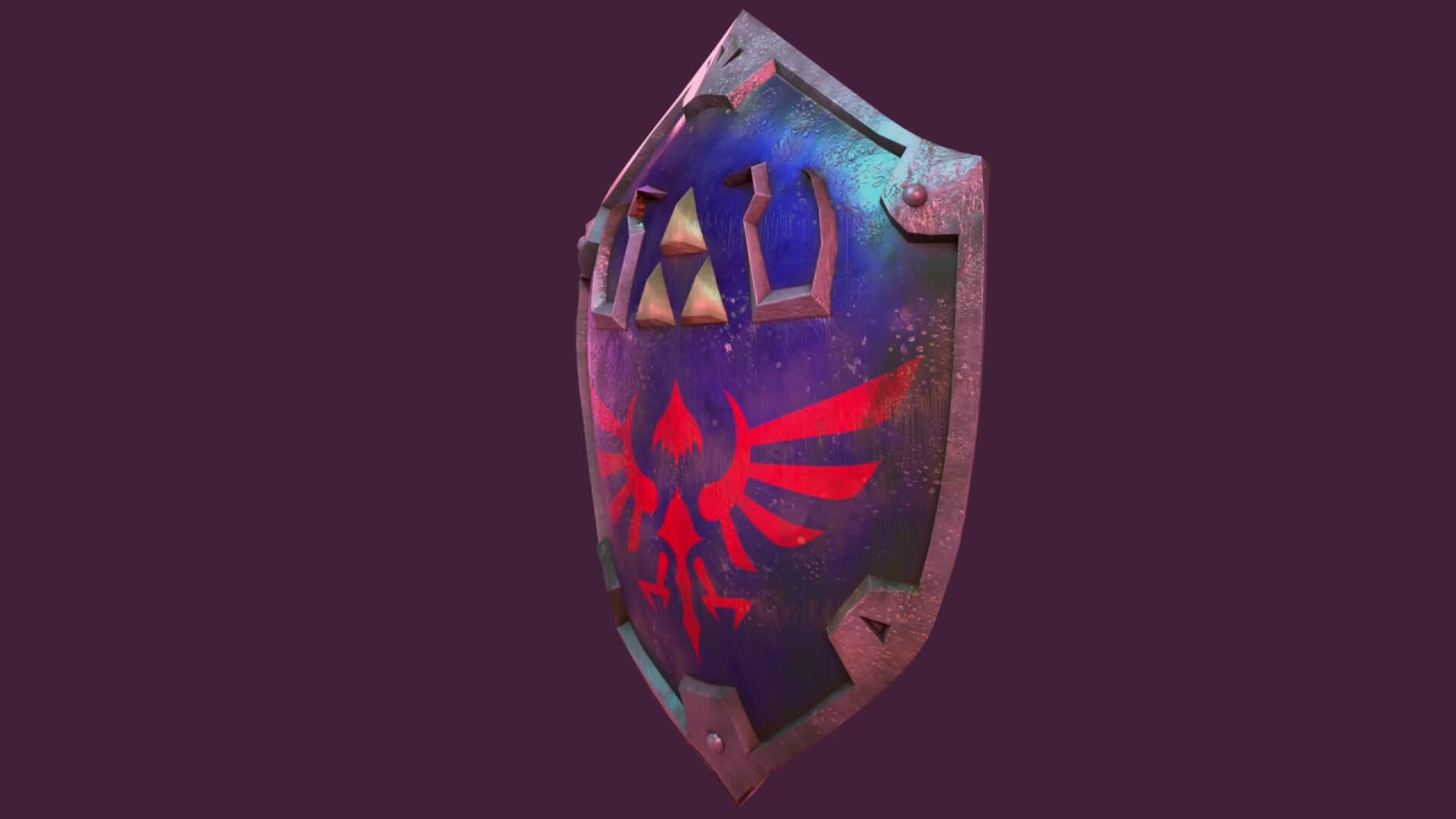 ArtStation - Escudo antiguo de Link.