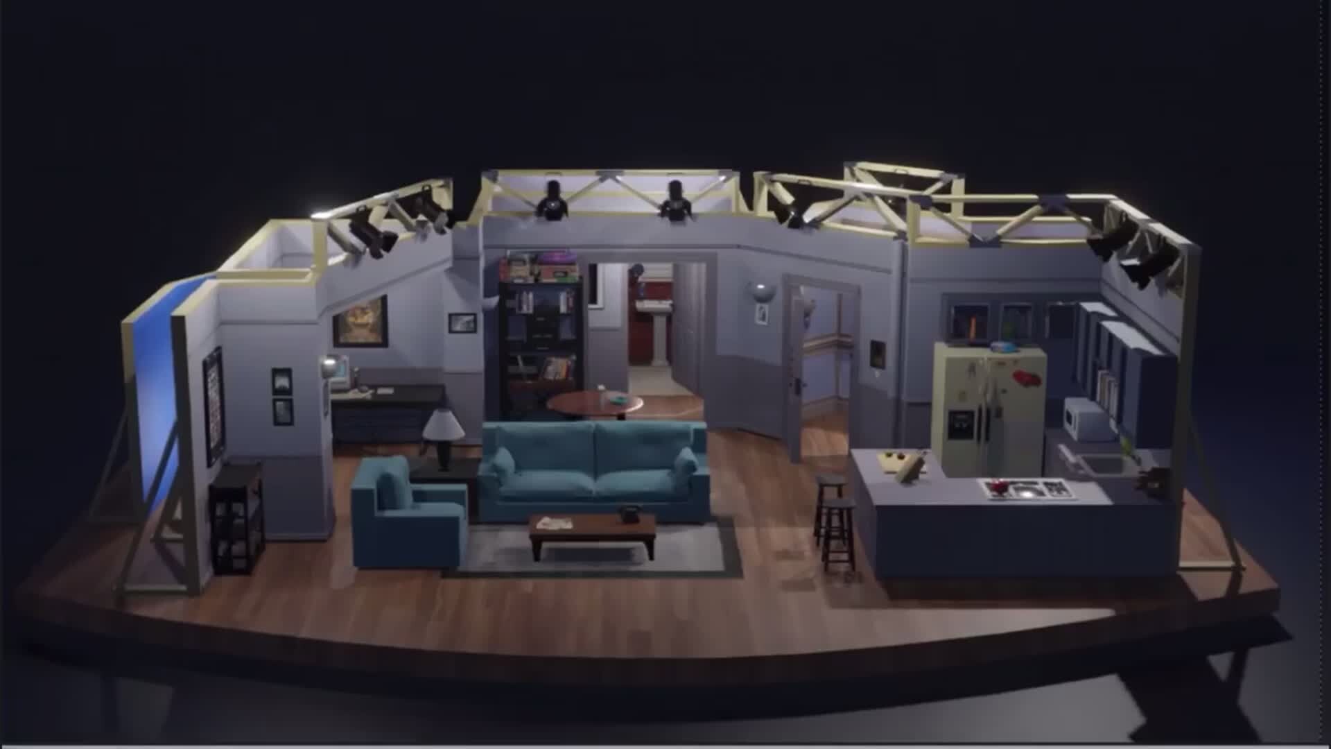 ArtStation Seinfeld Apartment   Matthew Clarke Thumb 