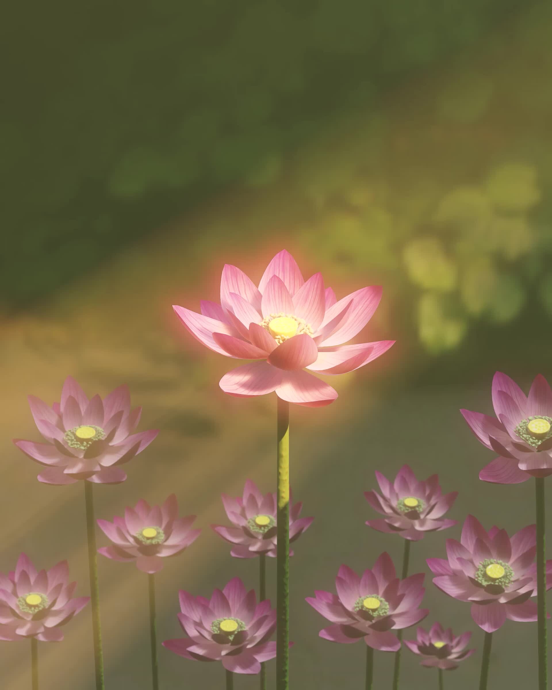 ArtStation Lotus Lakes