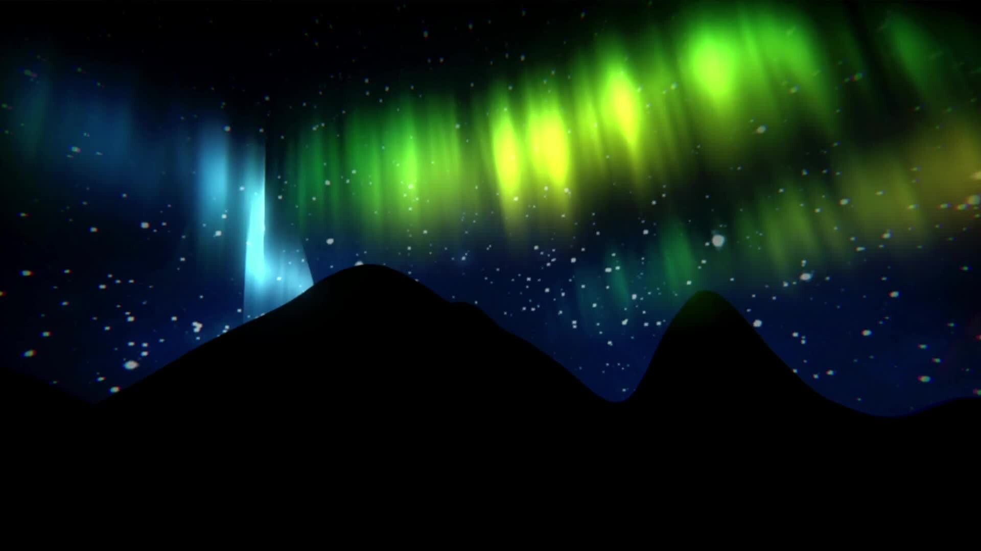 ArtStation - Aurora Borealis Shader