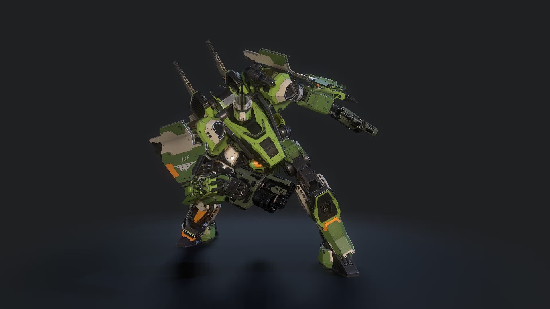 ArtStation - BREACHER MECHA (THE KANT) from Phantom Galaxies