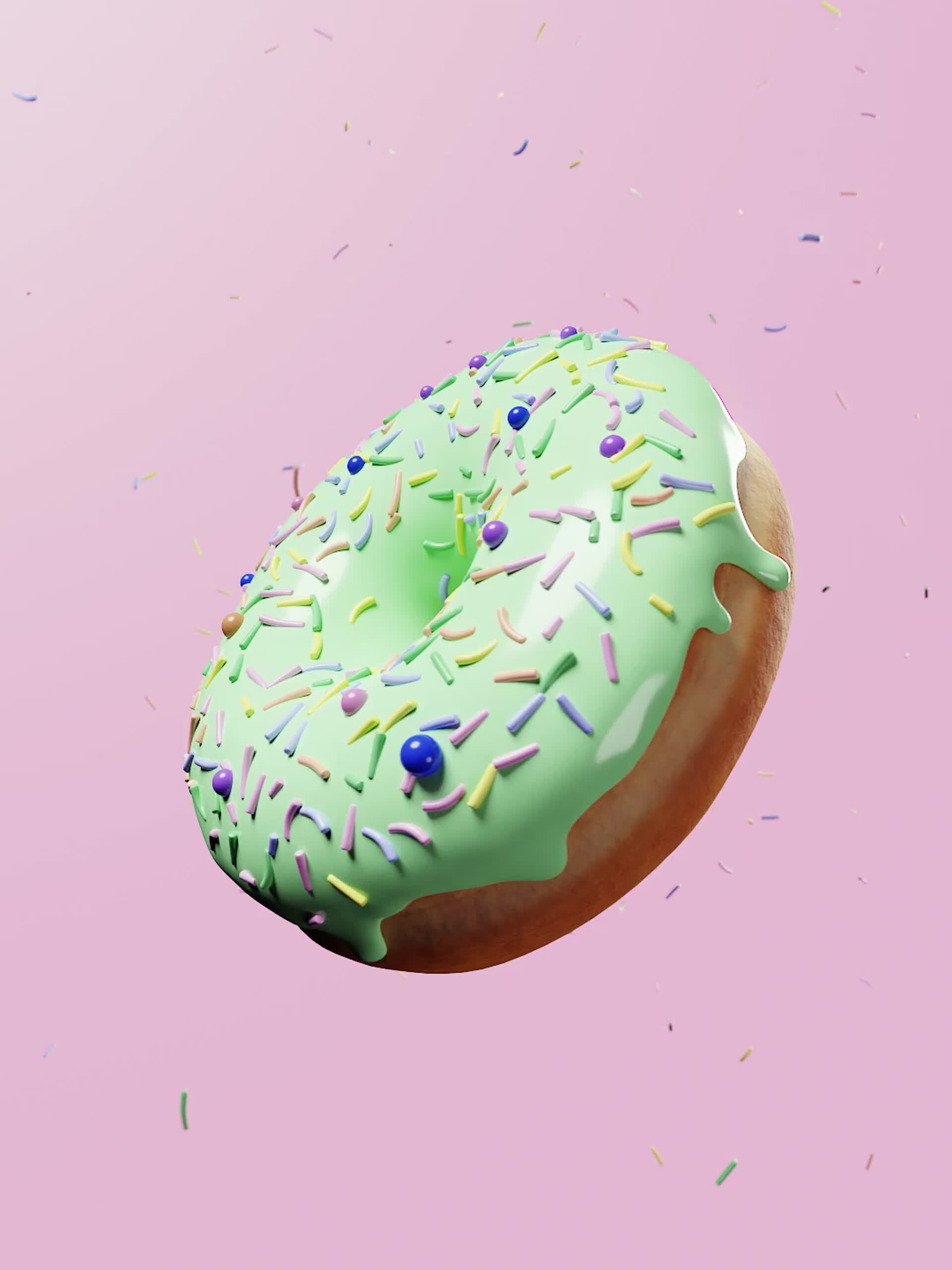 ArtStation - Spinning Donut