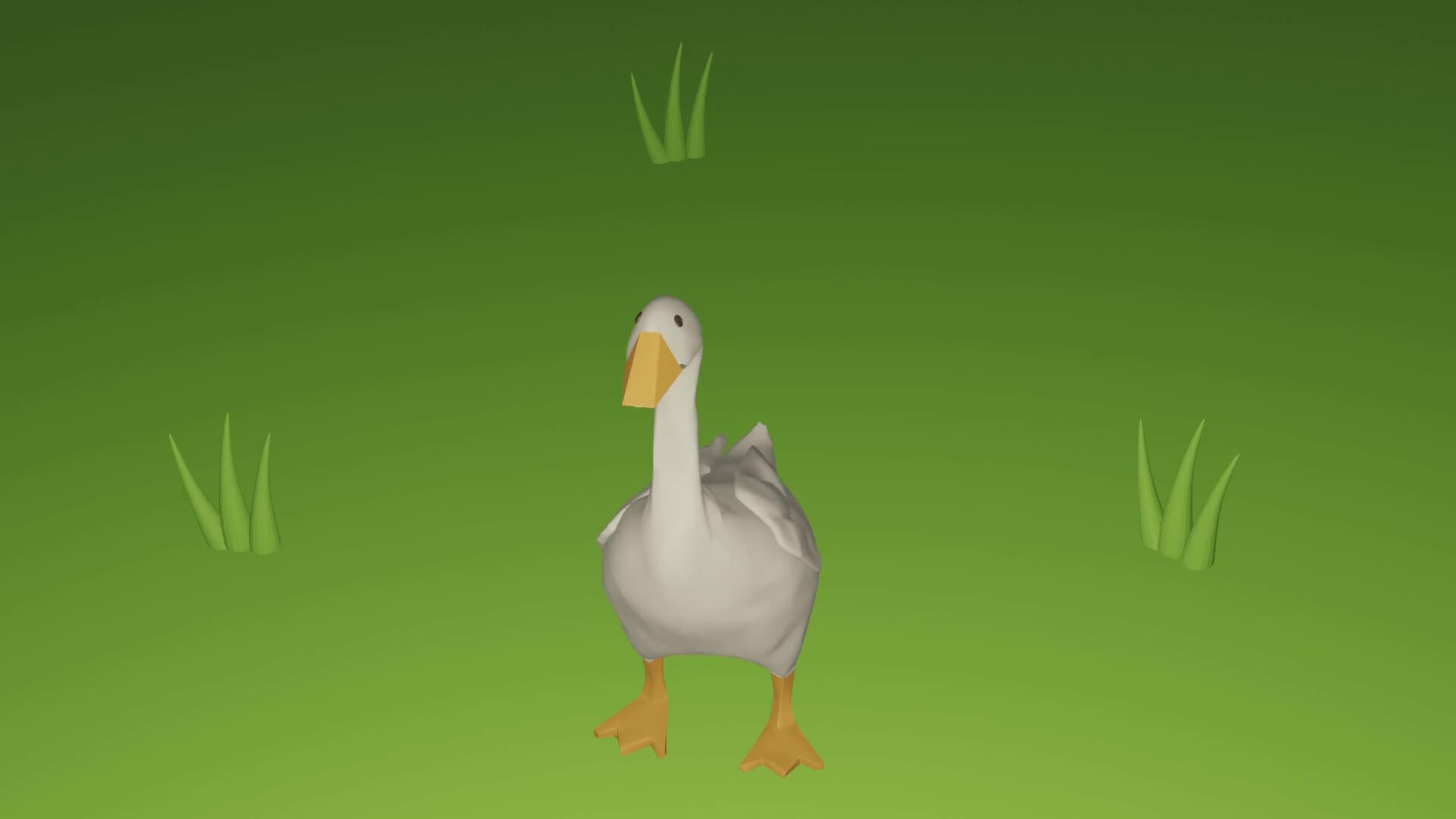 ArtStation - Low Poly Goose Model and Animations