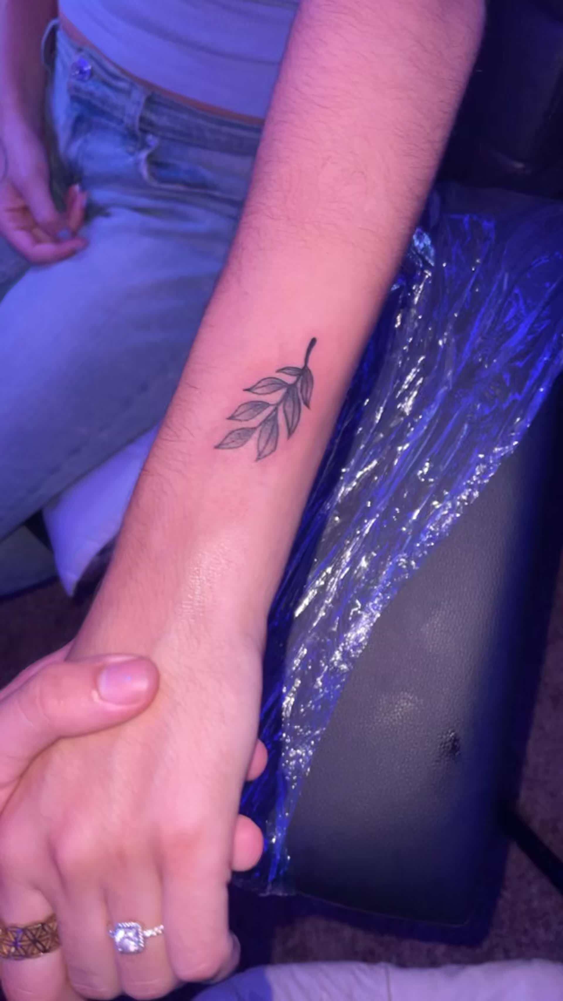 ArtStation Leaves tattoo