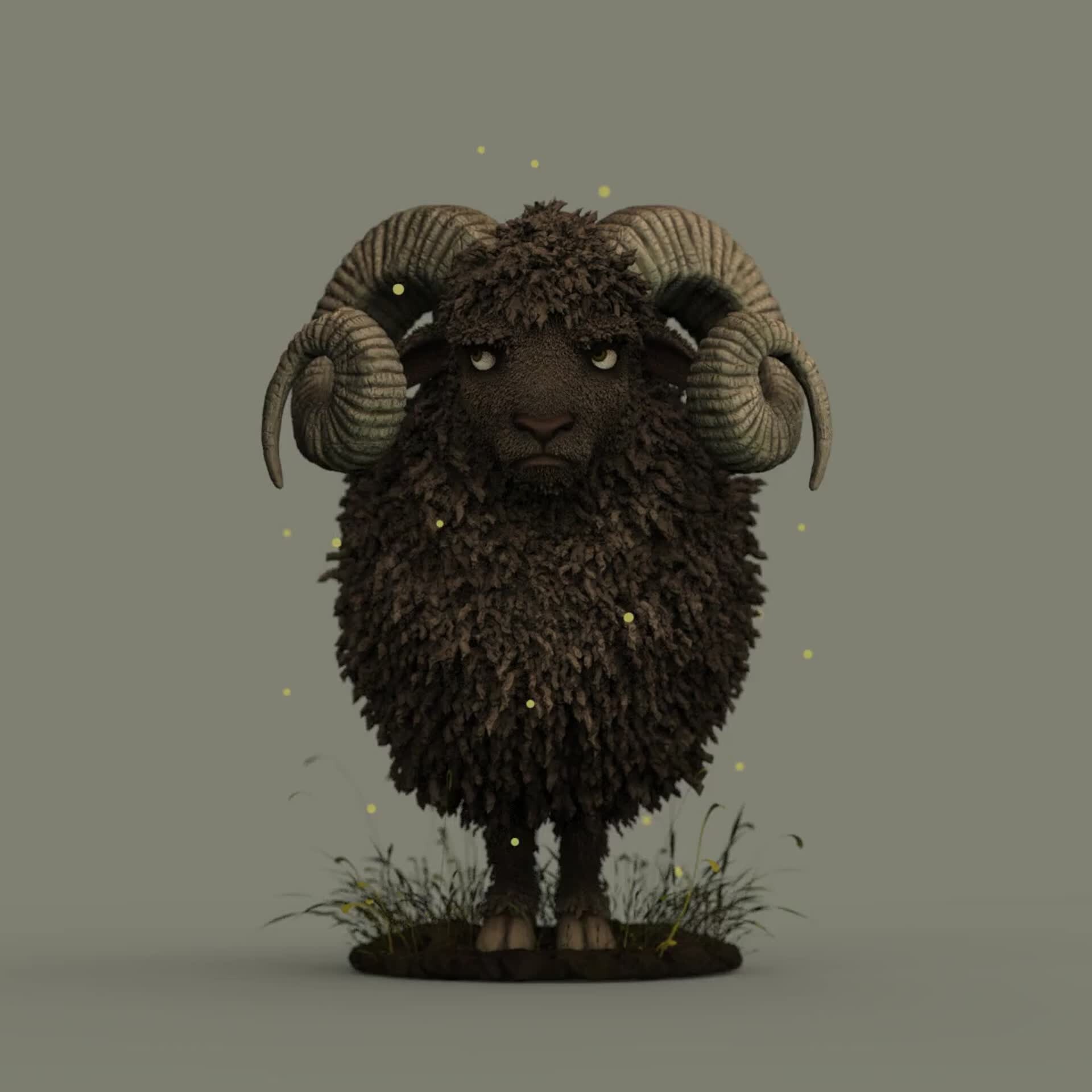 ArtStation - Grumpy Ram