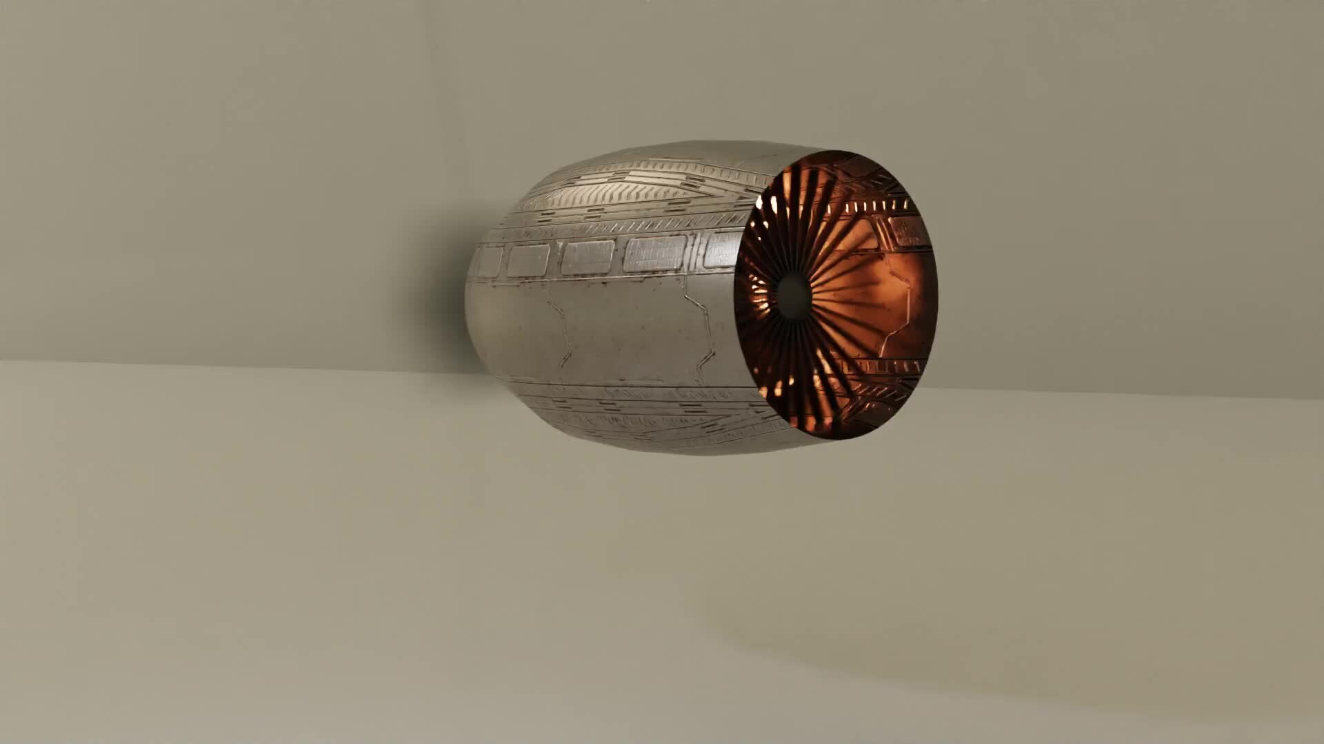 ArtStation - turbofan jet engine animation
