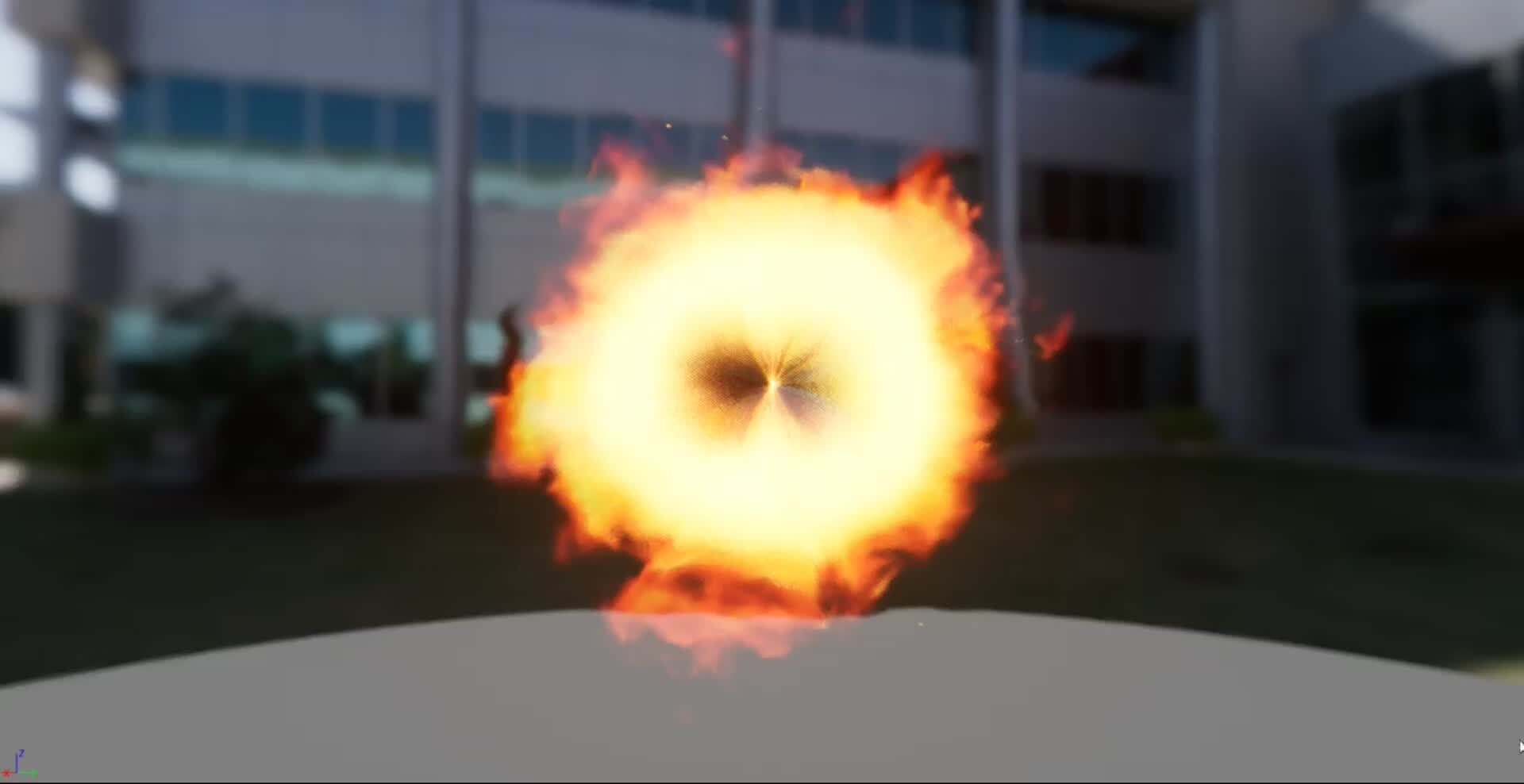 Artstation fireball vfx niagara particles unreal engine 4 