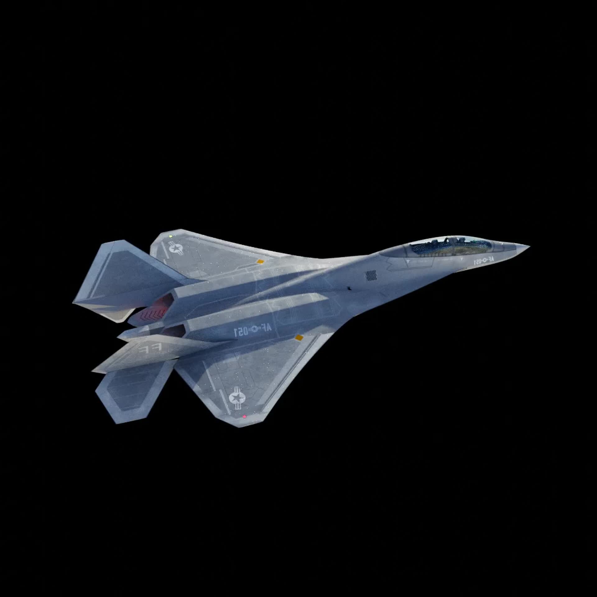 ArtStation - F-55 Orca D Variant