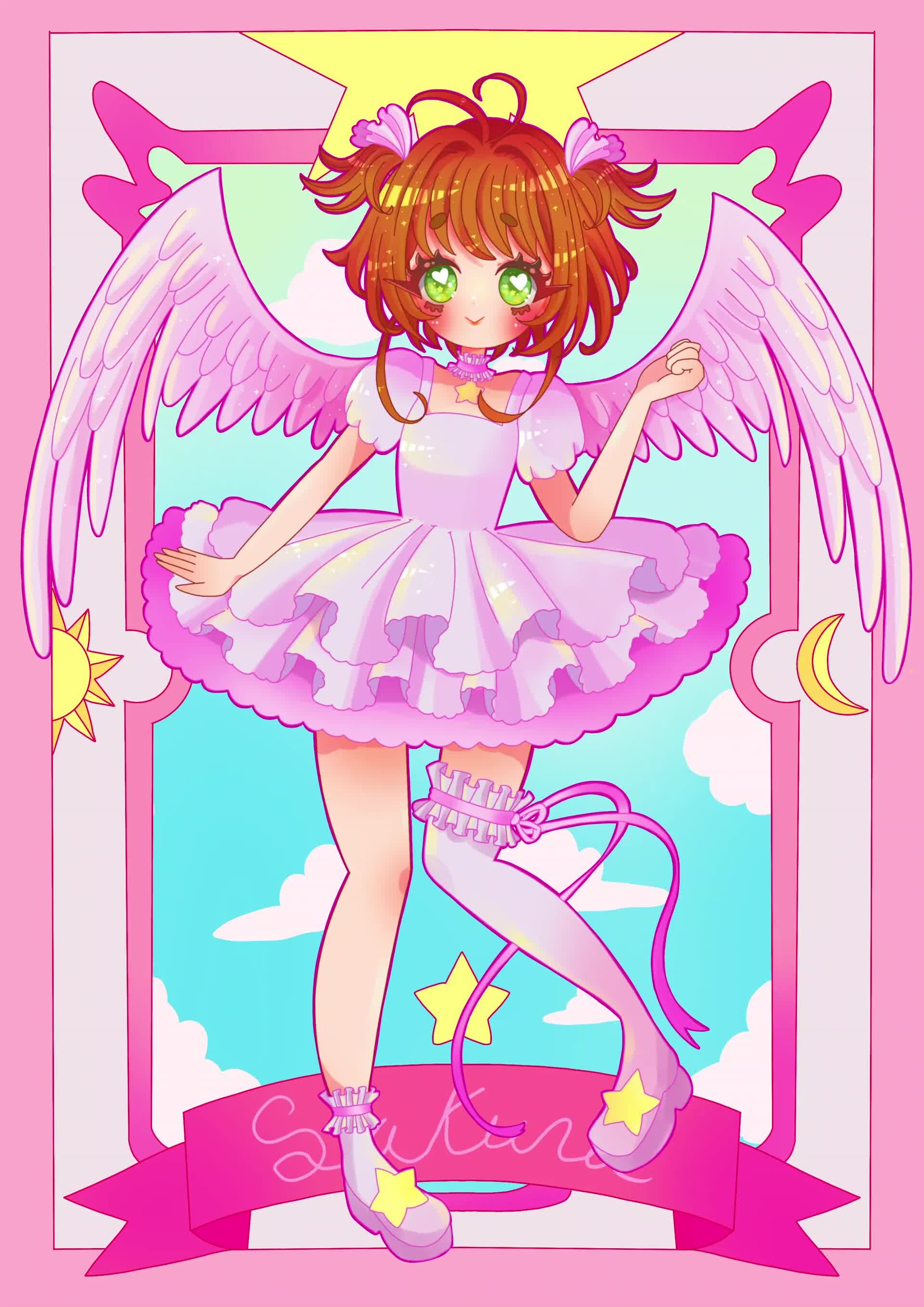 ArtStation - Card Captor Sakura clothes fanart