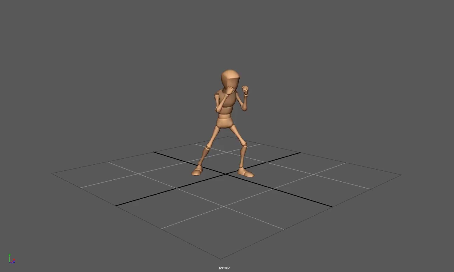 ArtStation - Simple punching animation