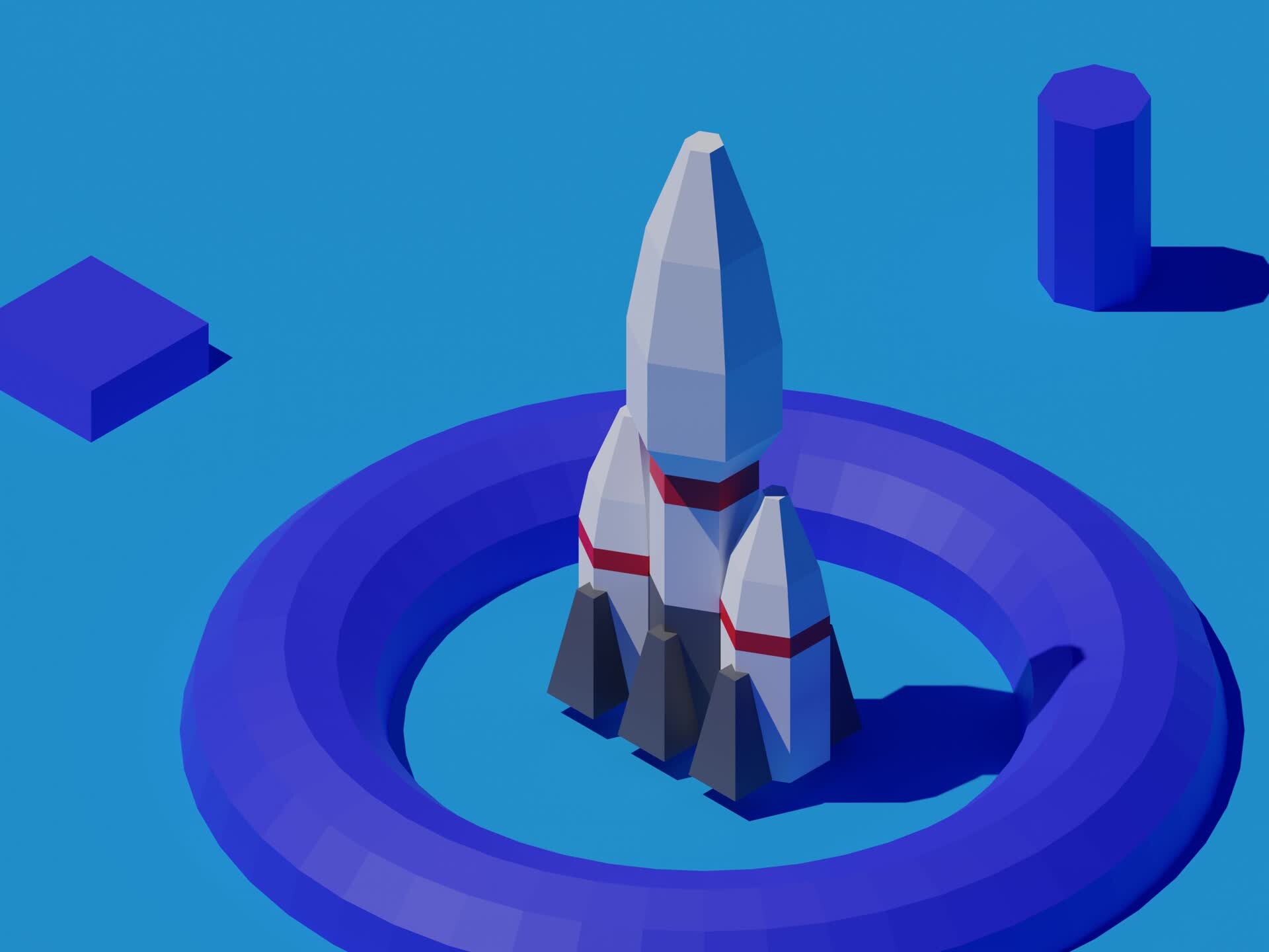 artstation-low-poly-rocket