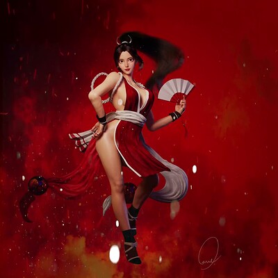 ArtStation - Shiranui Mai | 不知火舞 | しらぬいまい