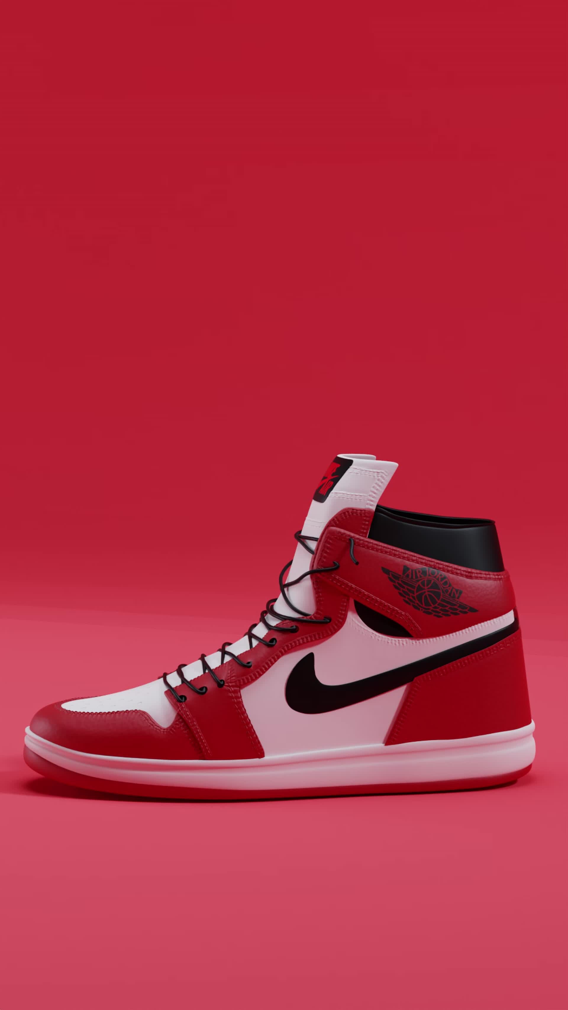 ArtStation - Nike Air Jordan Chicago