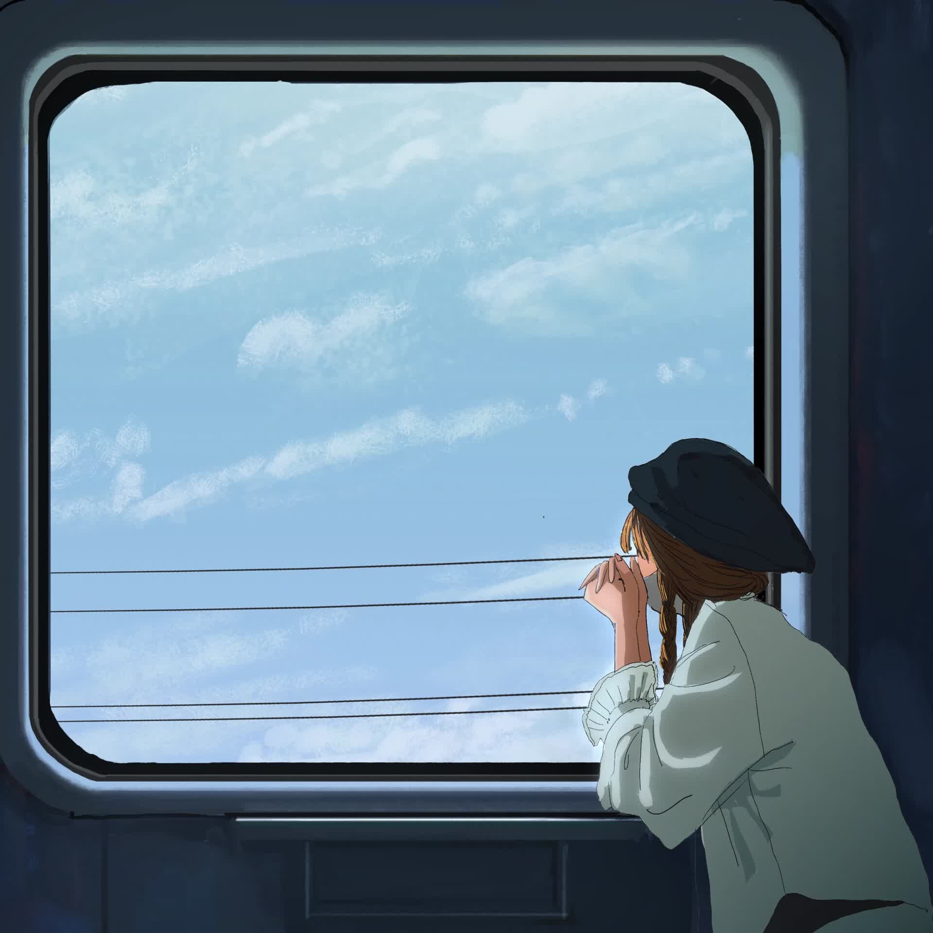 ArtStation - train window