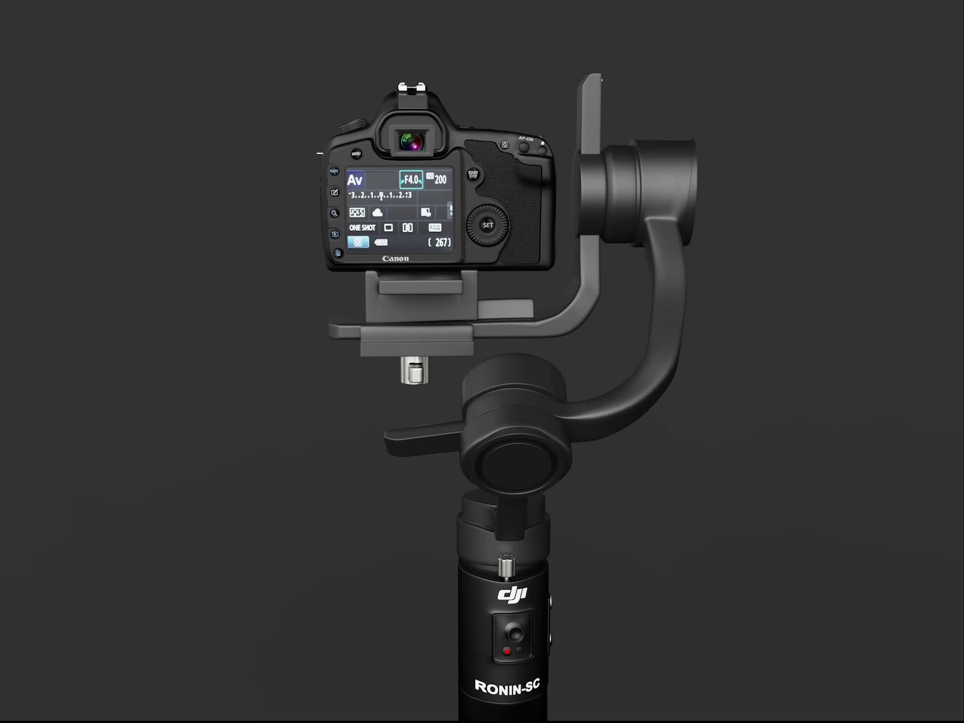 ArtStation Canon Eos DSLR Camera animation