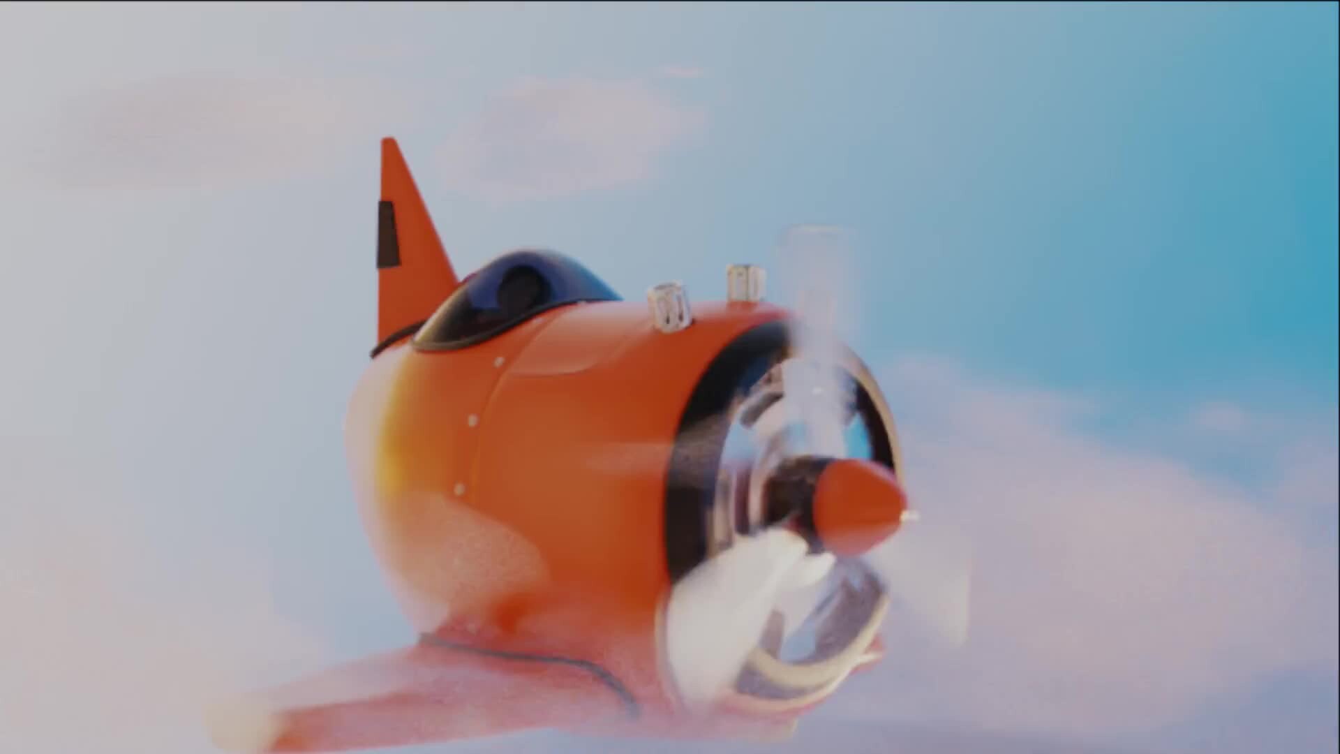 ArtStation - Looping Airplane Animation