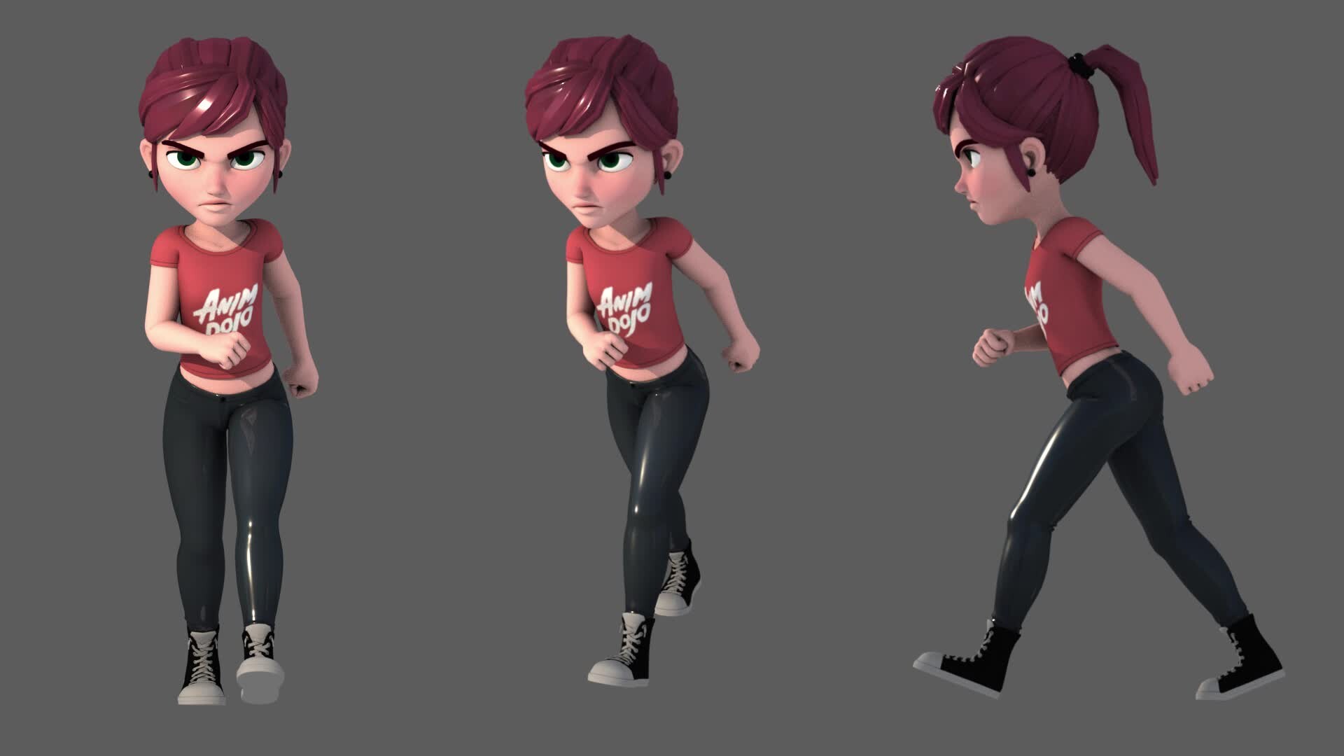 ArtStation Body Mechanic Animation Practise