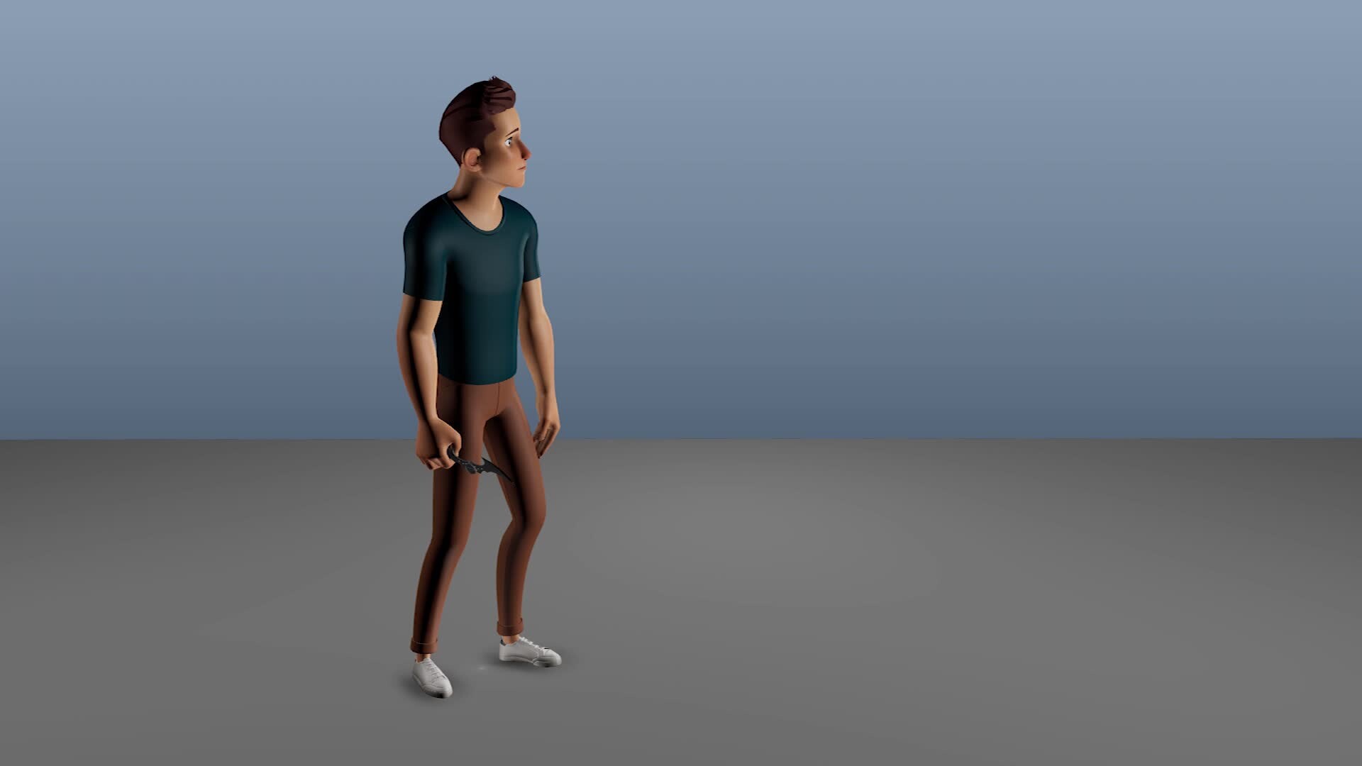 ArtStation Body Mechanics (BATARANG THROW)