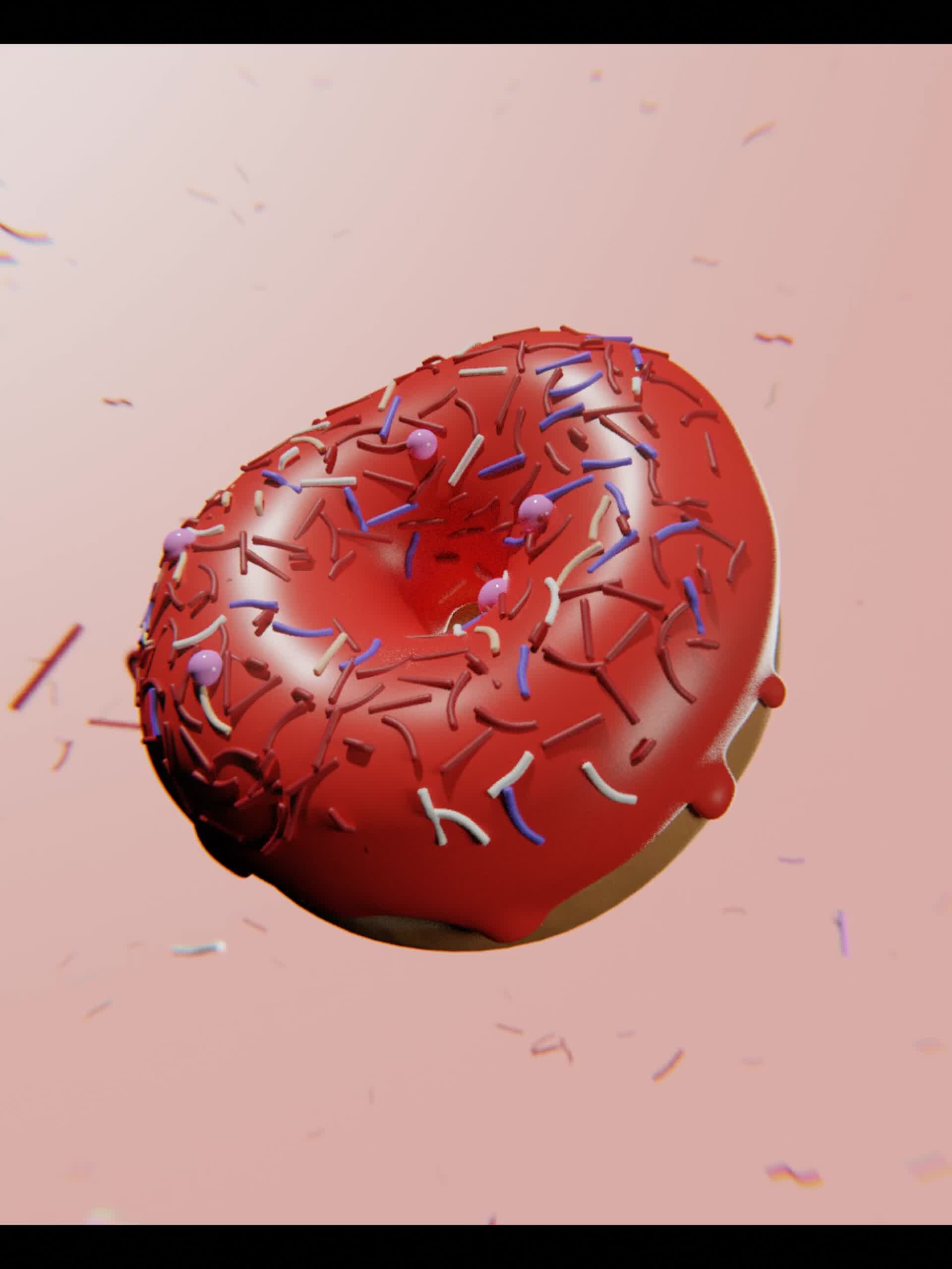 ArtStation - Spinning Donut