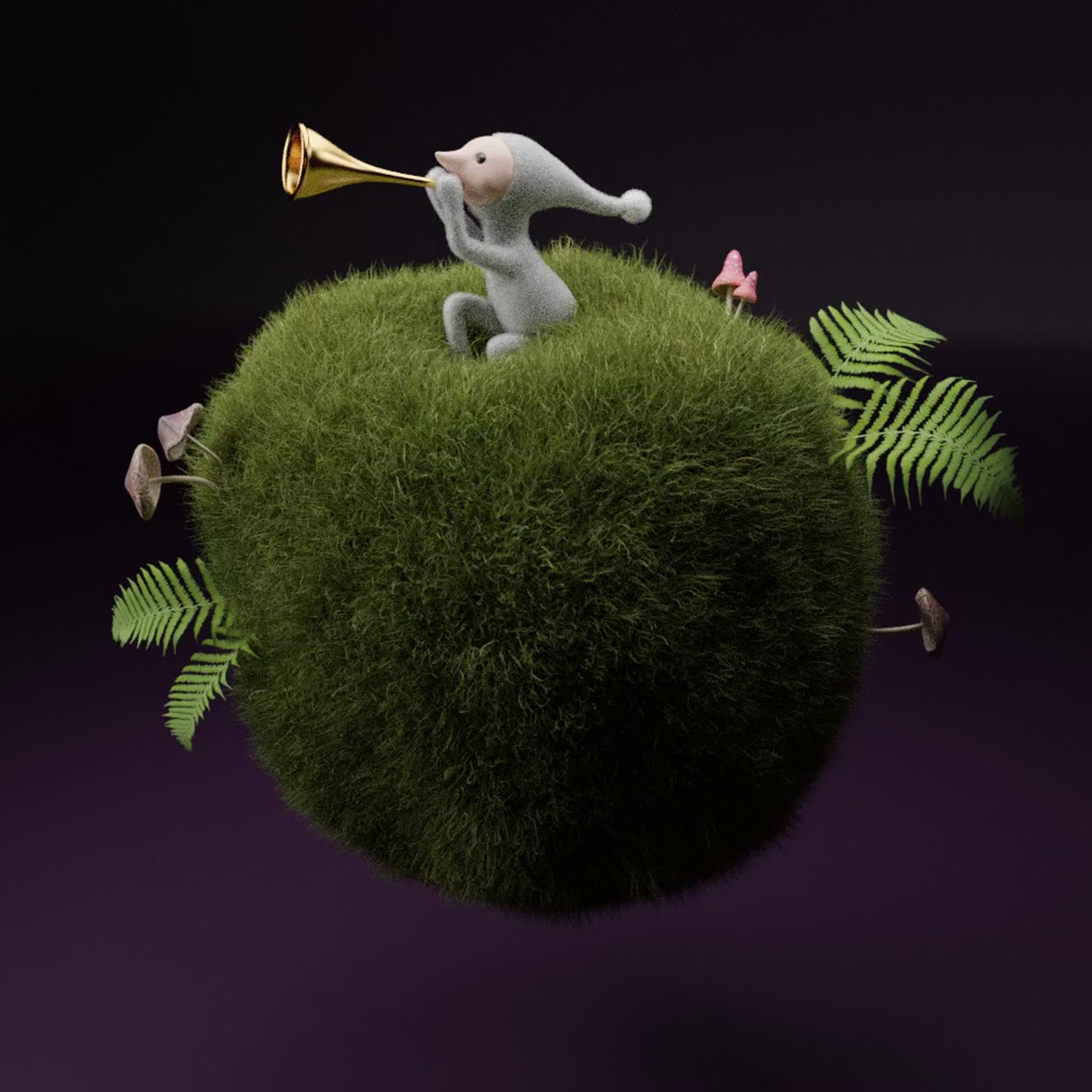 ArtStation - Gnome based on the game Samorost